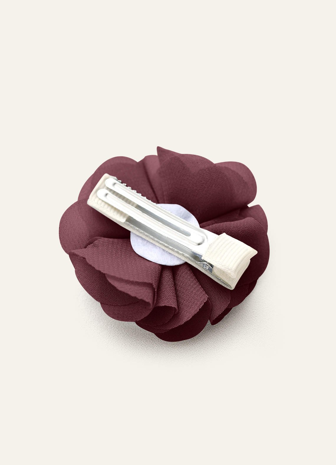 Four-Piece Matching Color Chiffon Hair Clip Set — Sangria — 图 172/250