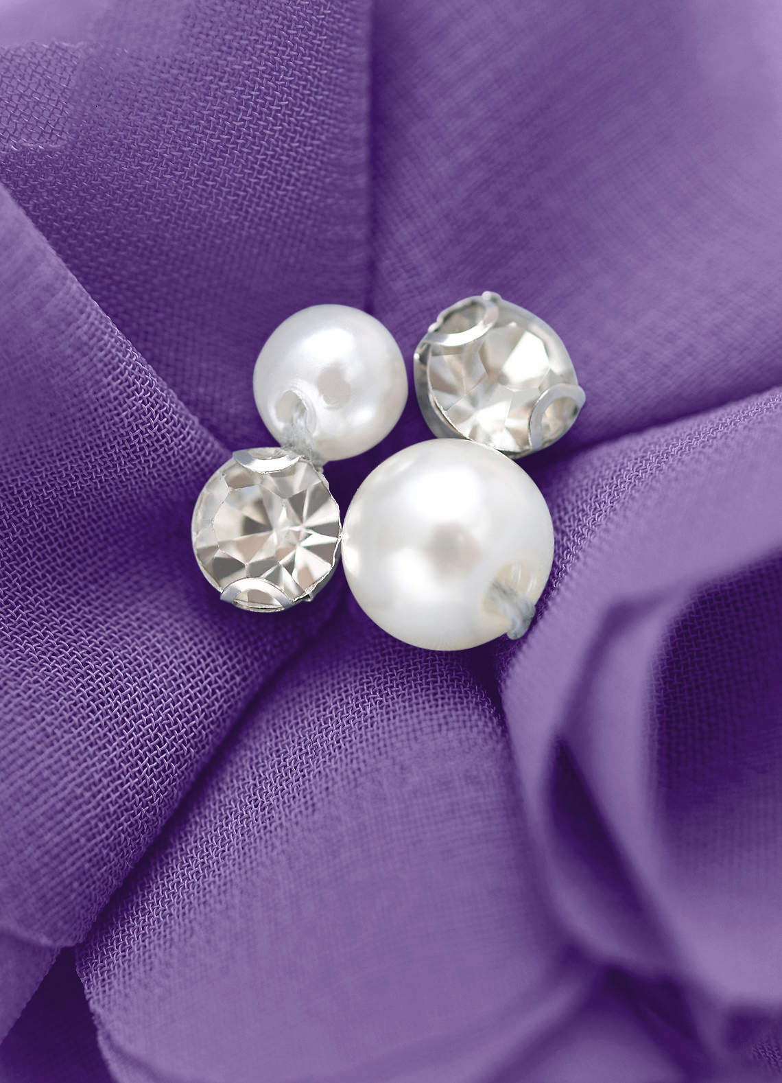 Four-Piece Matching Color Chiffon Hair Clip Set — Tahiti — 图 168/250