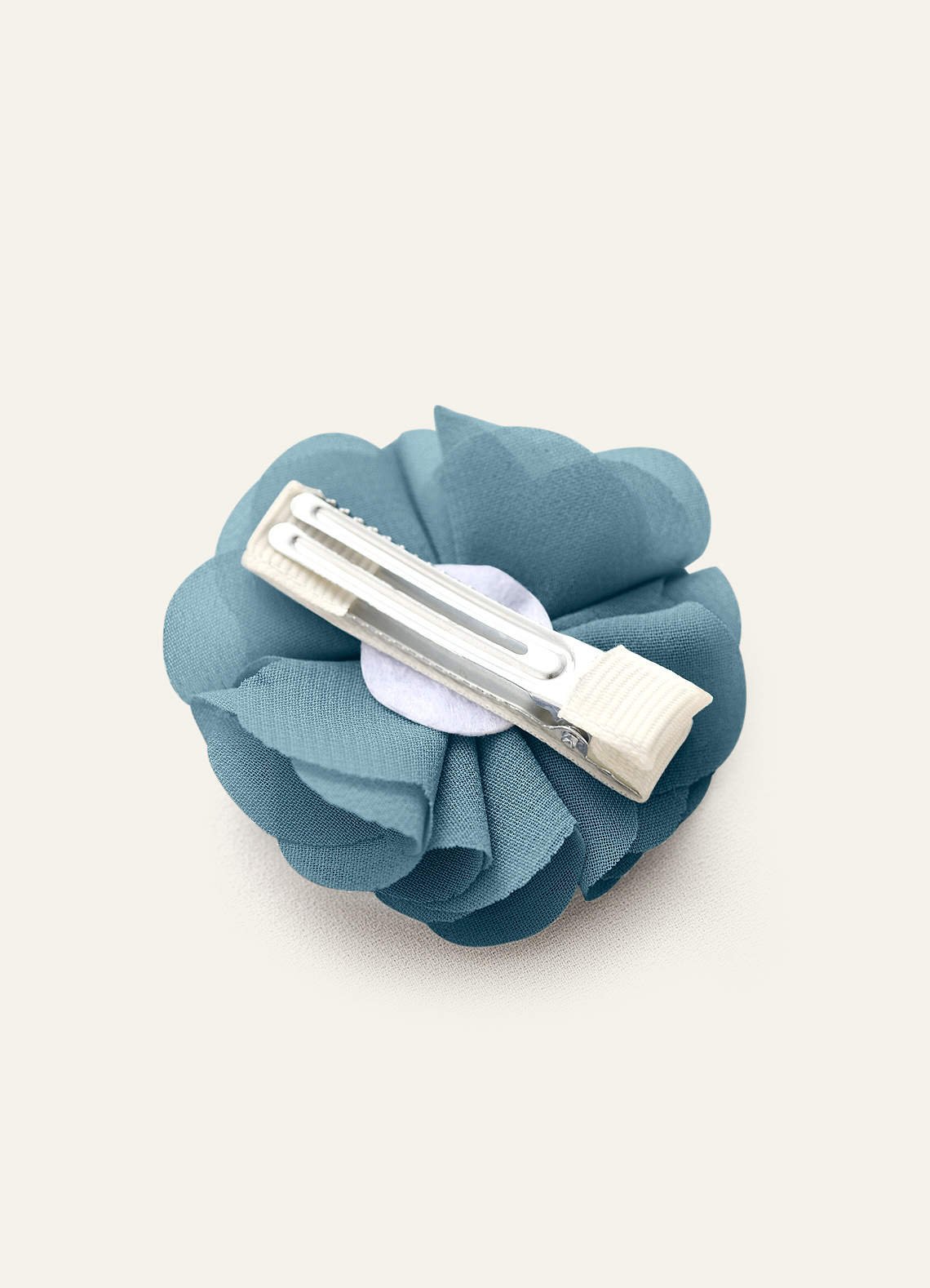 Four-Piece Matching Color Chiffon Hair Clip Set — Moody Blue — 图 87/250