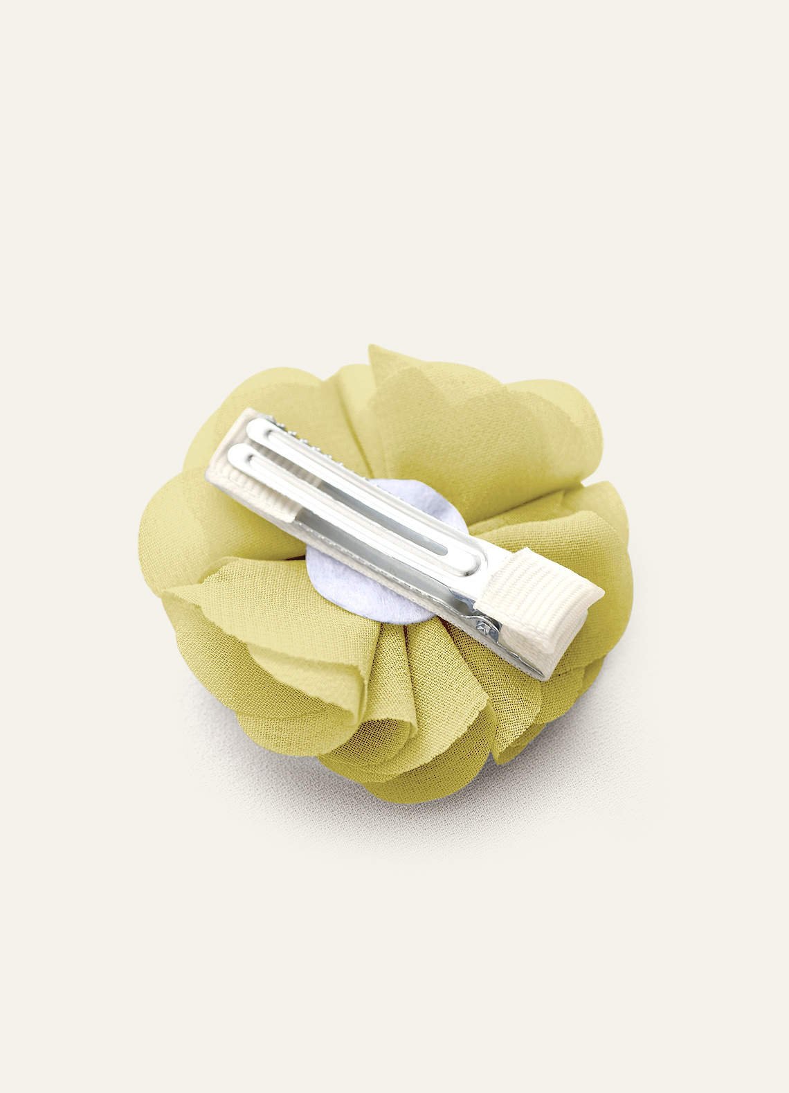 Four-Piece Matching Color Chiffon Hair Clip Set — Lemon Sorbet — 图 189/250