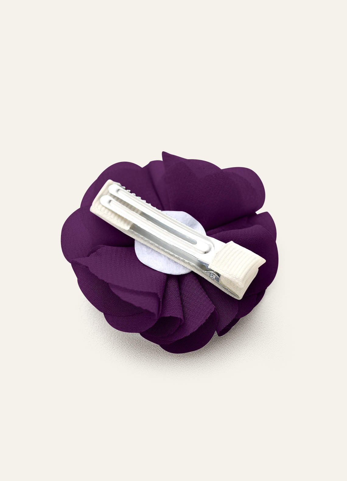 Four-Piece Matching Color Chiffon Hair Clip Set — Grape — 图 173/250