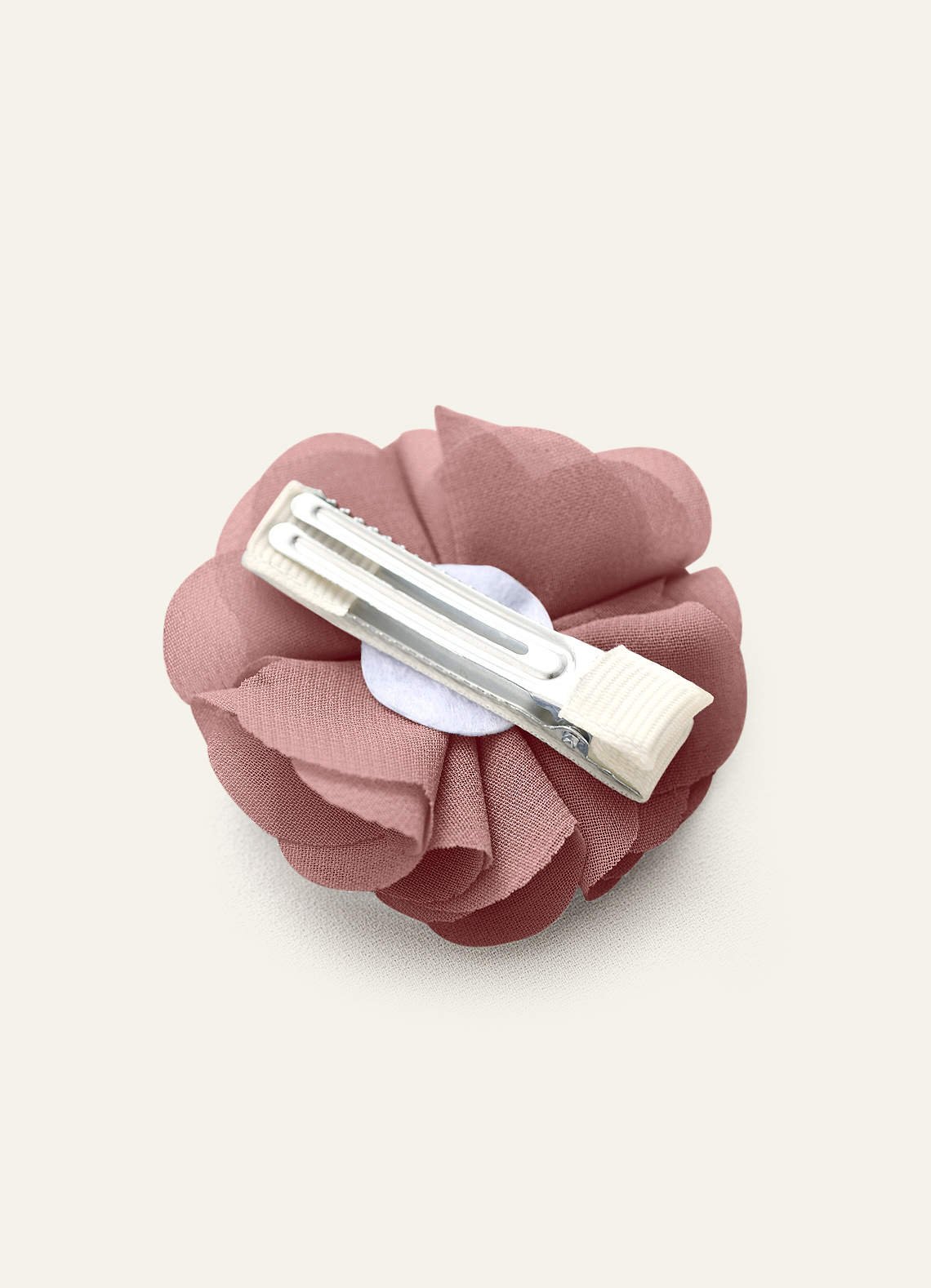 Four-Piece Matching Color Chiffon Hair Clip Set — Dusty Rose — 图 159/250