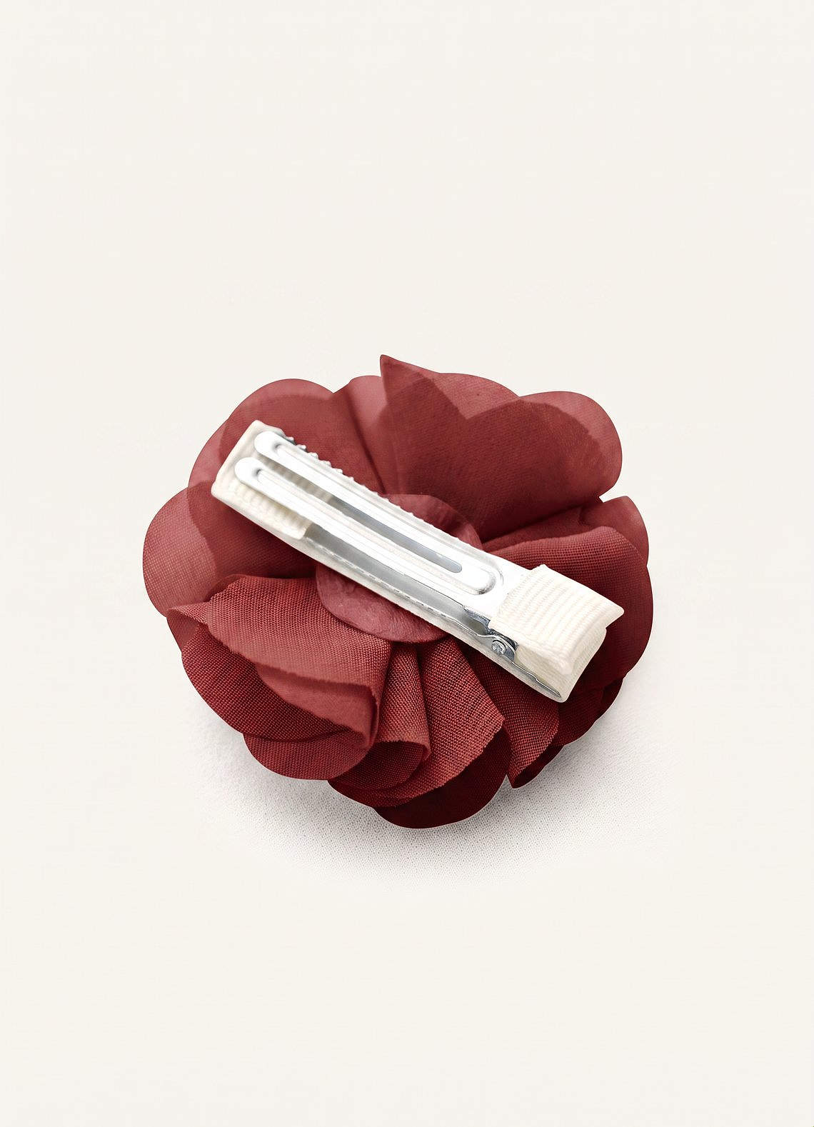 Four-Piece Matching Color Chiffon Hair Clip Set — Terracotta — 图 178/250