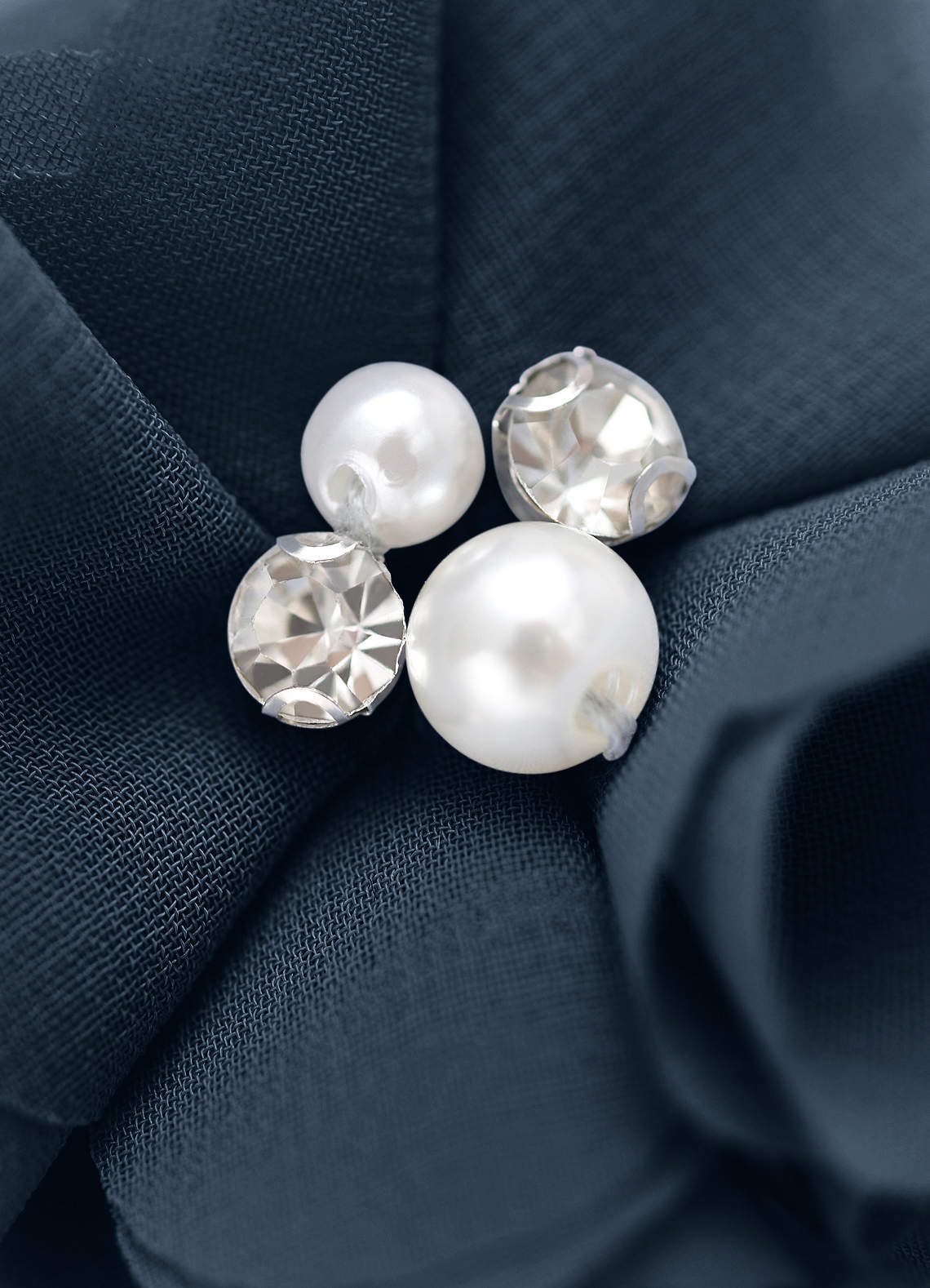 Four-Piece Matching Color Chiffon Hair Clip Set — Neptune — 图 156/250