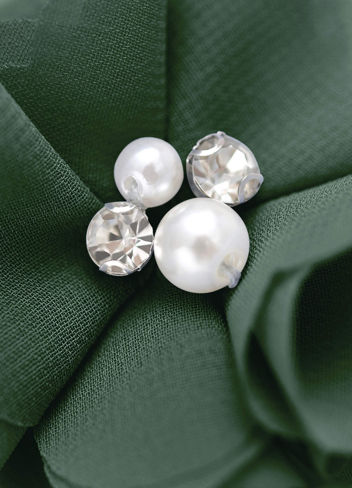 Four-Piece Matching Color Chiffon Hair Clip Set — eucalyptus — 图 203/250