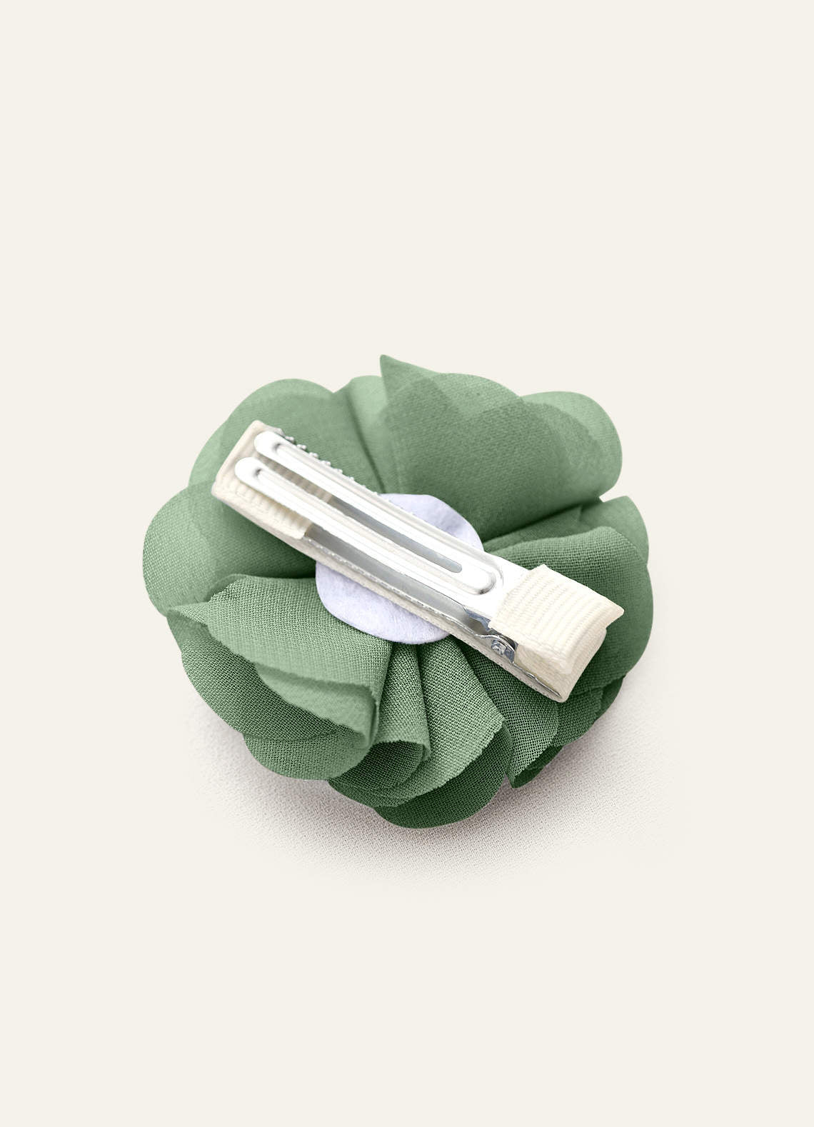 Four-Piece Matching Color Chiffon Hair Clip Set — matcha — 图 136/250