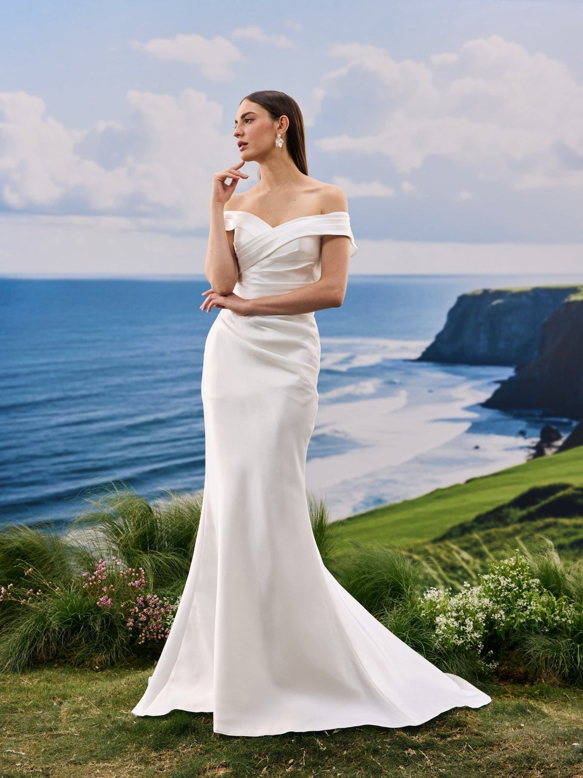 Gavelle wedding dress - bridal style view