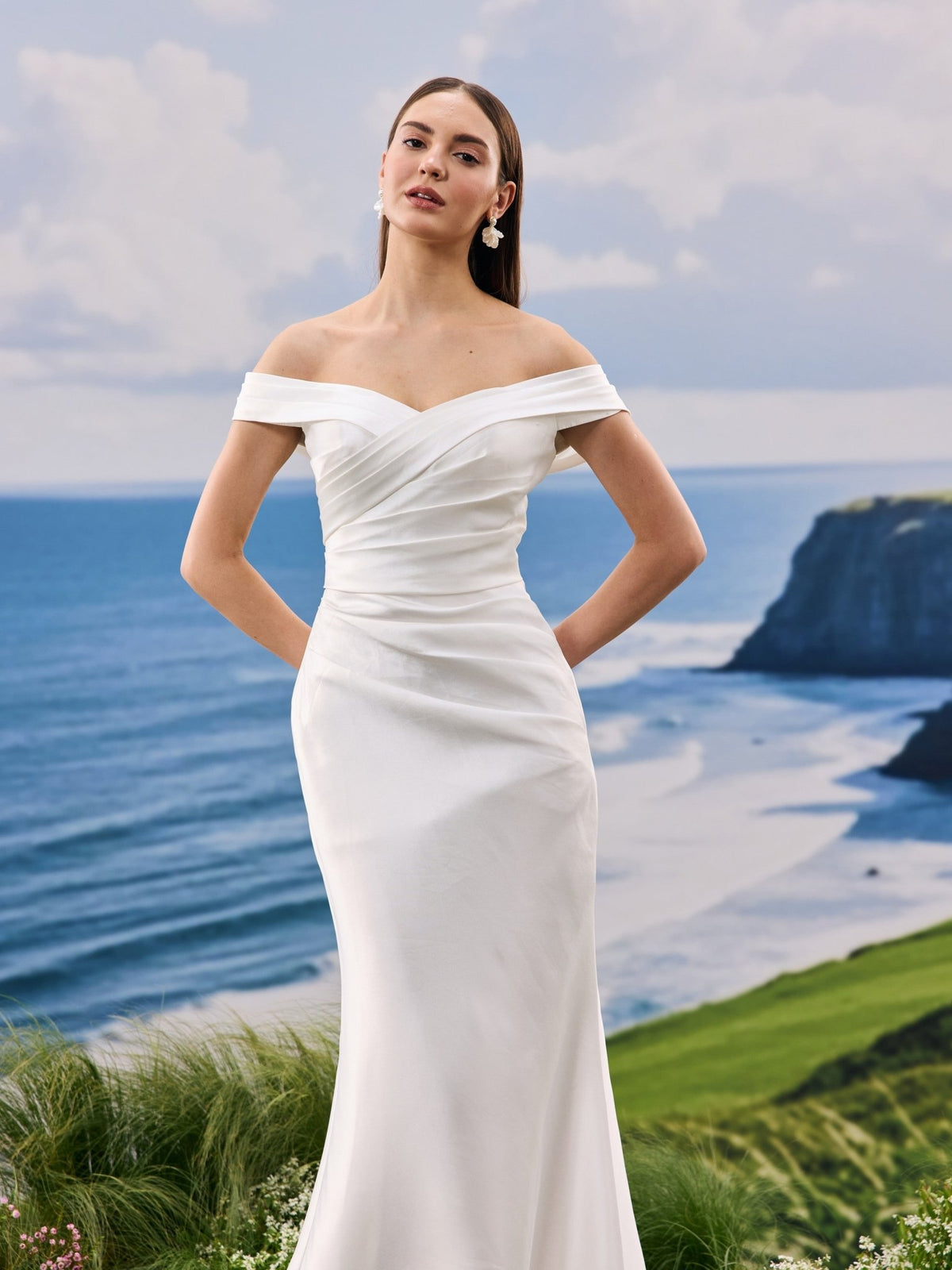Gavelle wedding dress - design detail