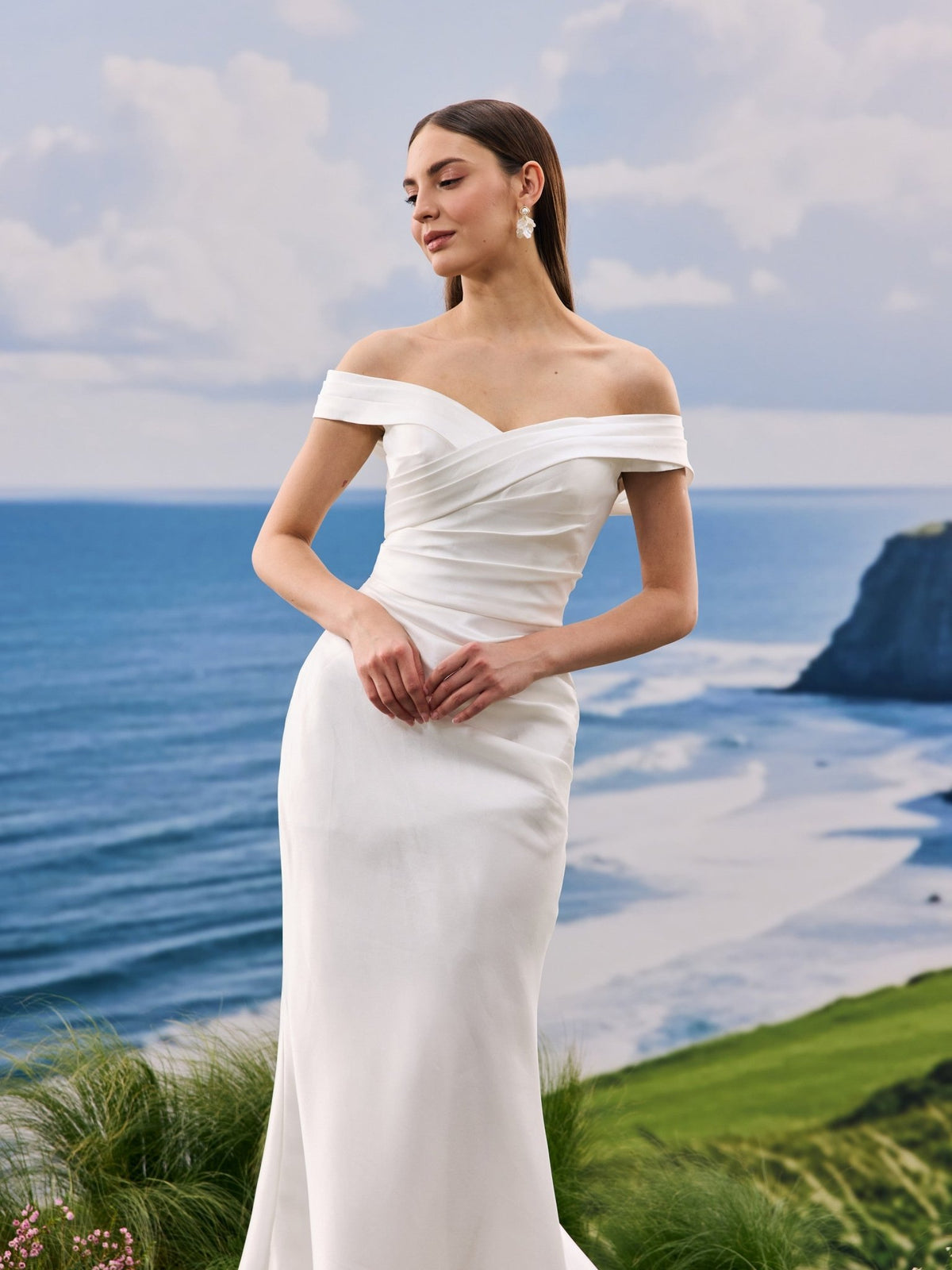 Gavelle wedding dress - design detail