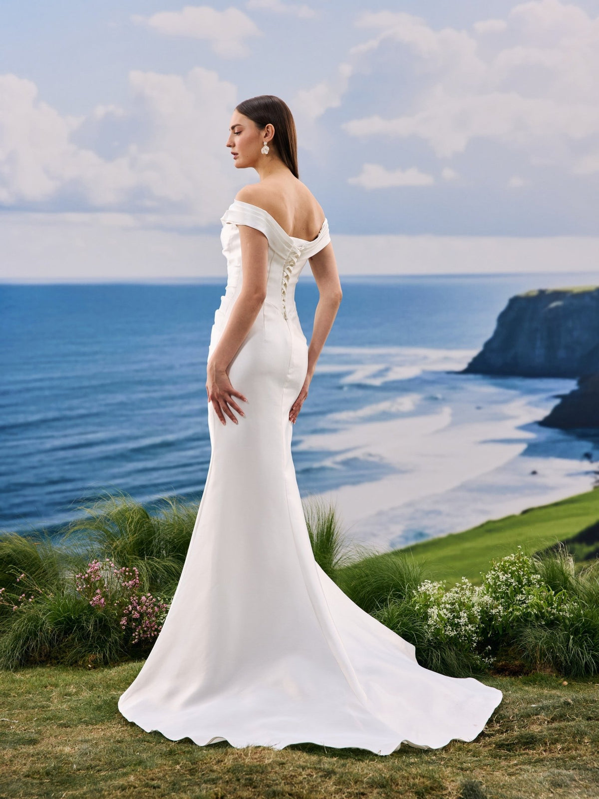 Gavelle wedding dress - bridal style view