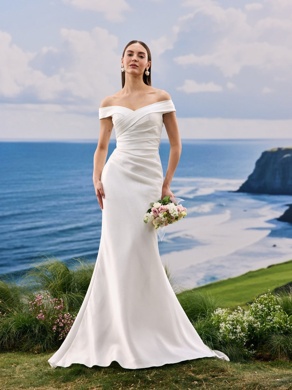 Gavelle wedding dress - bridal style view