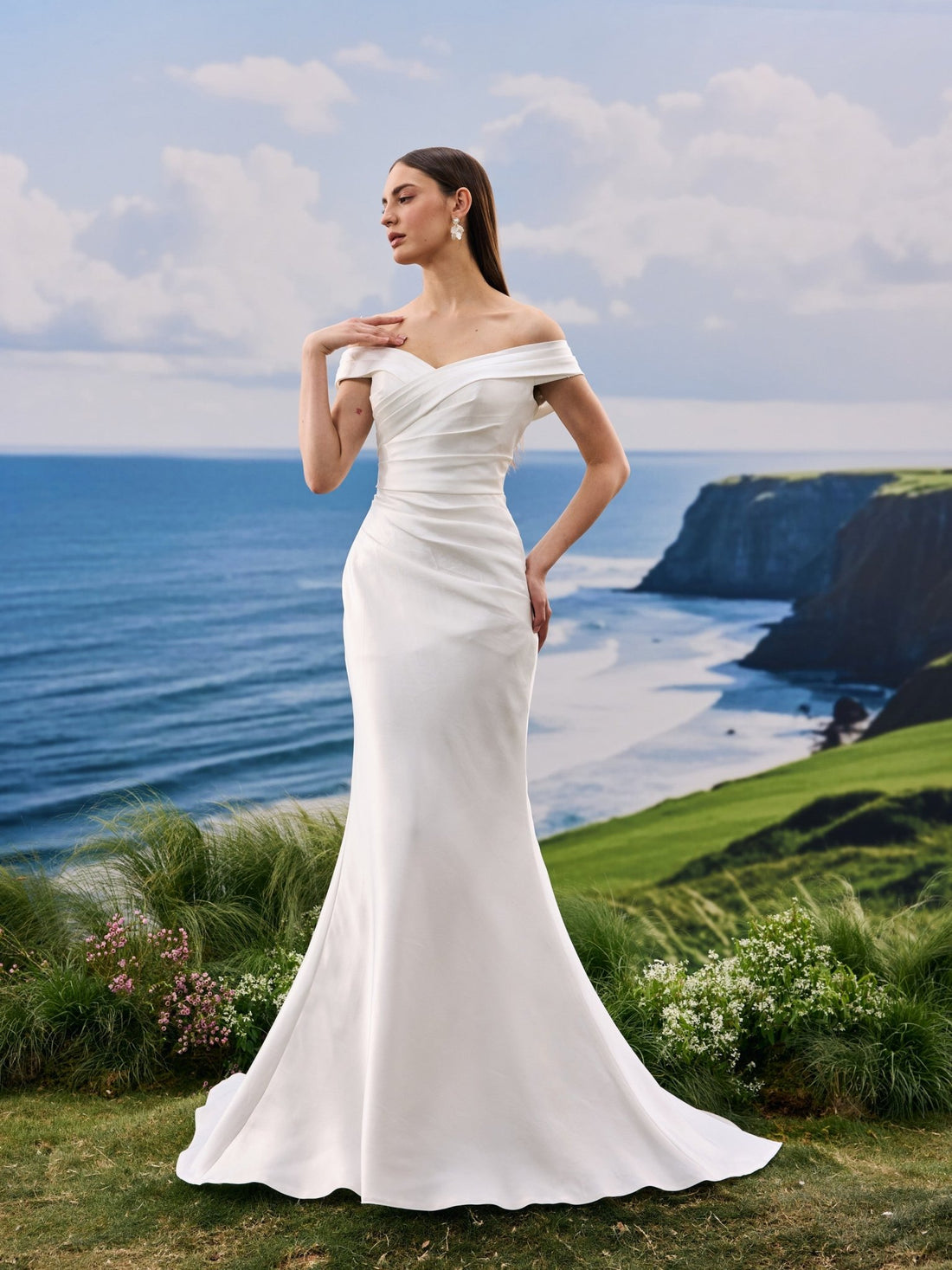 Gavelle wedding dress - front view