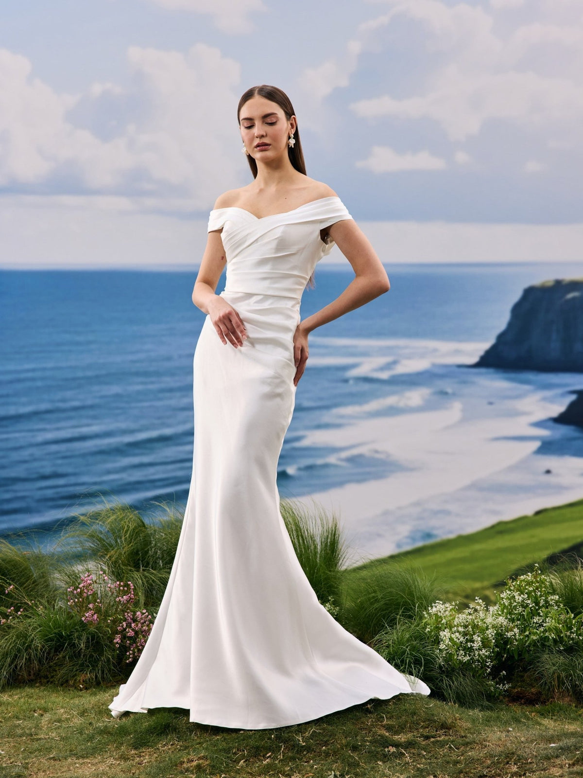 Gavelle wedding dress - bridal style view