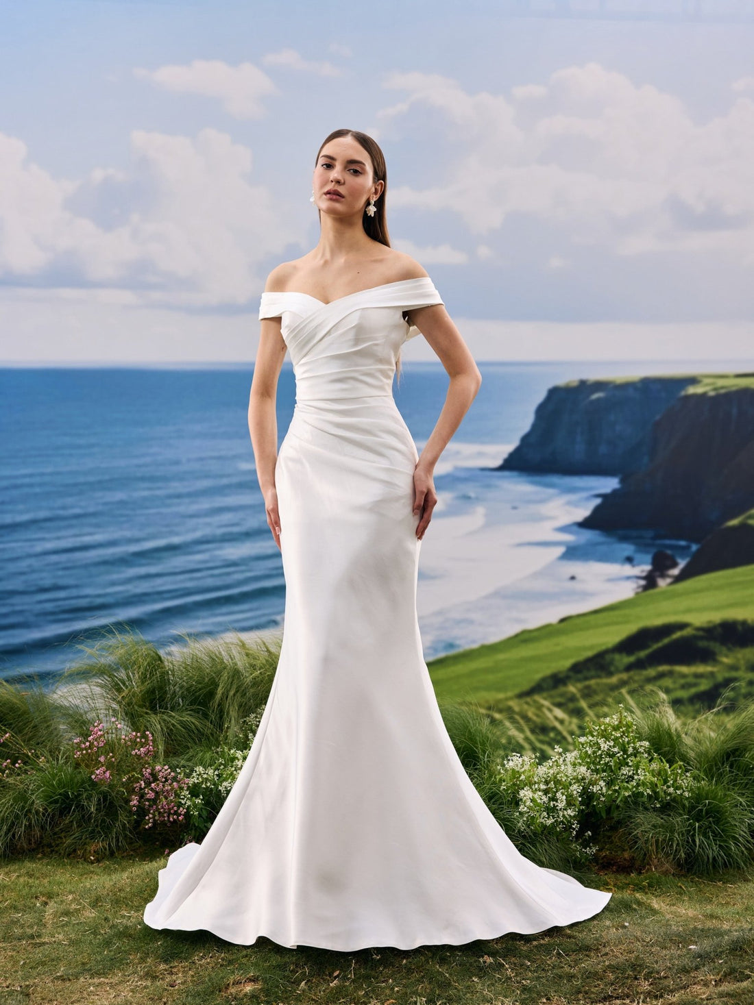 Gavelle wedding dress - front view
