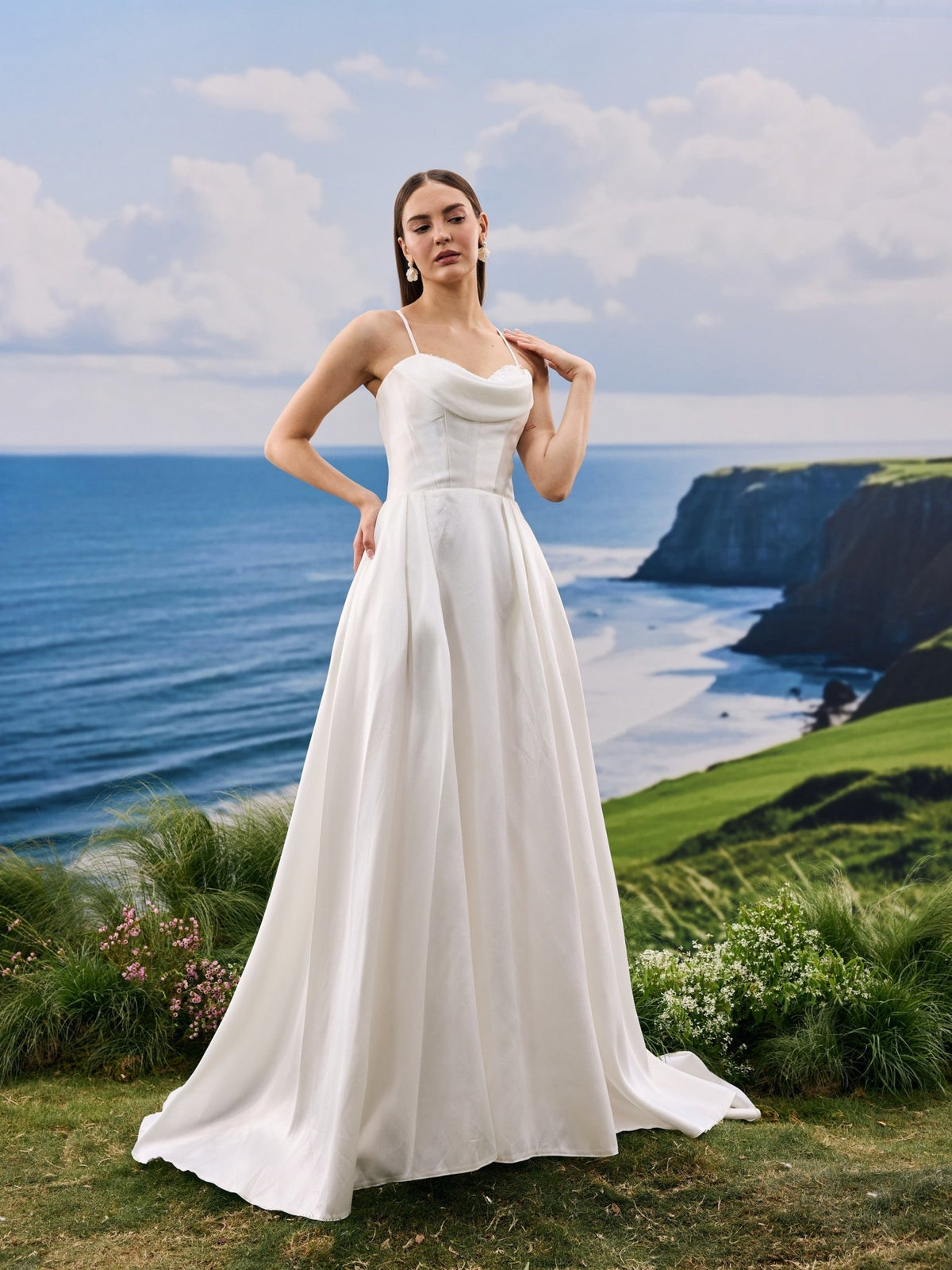 Helya wedding dress - bridal style view