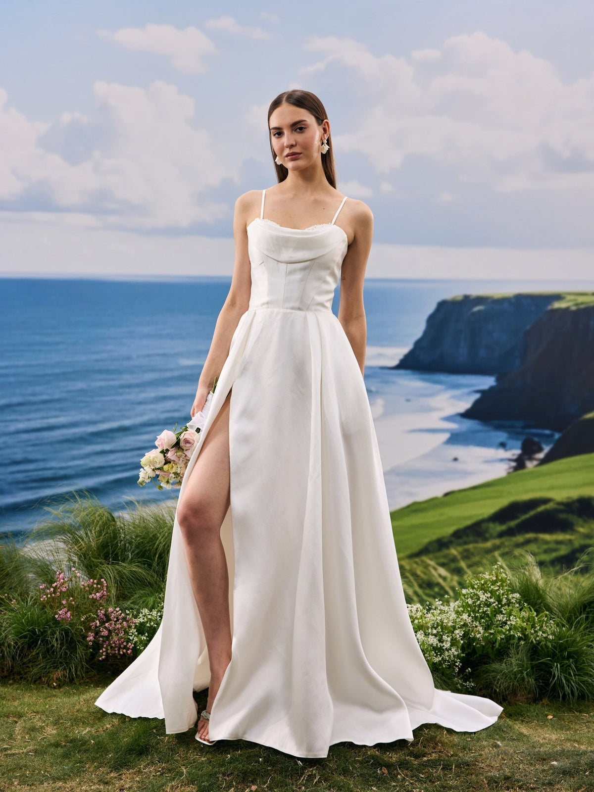 Helya wedding dress - bridal style view