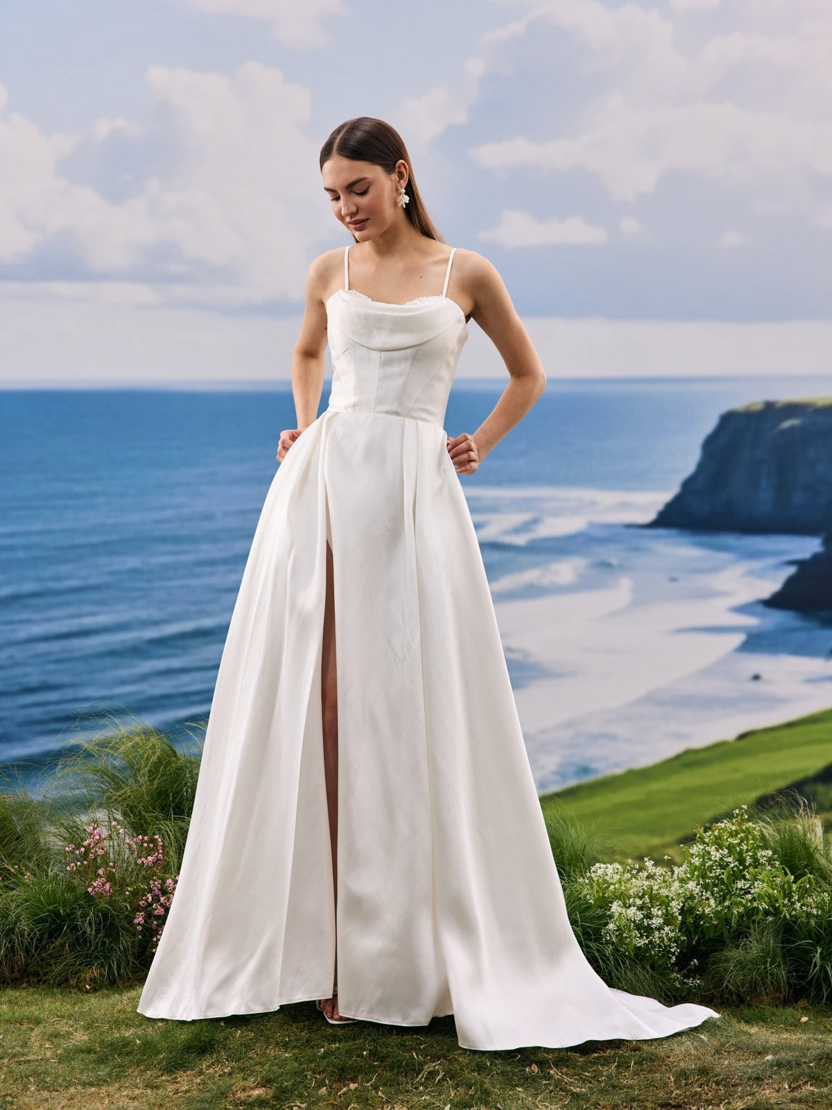 Helya wedding dress - bridal style view