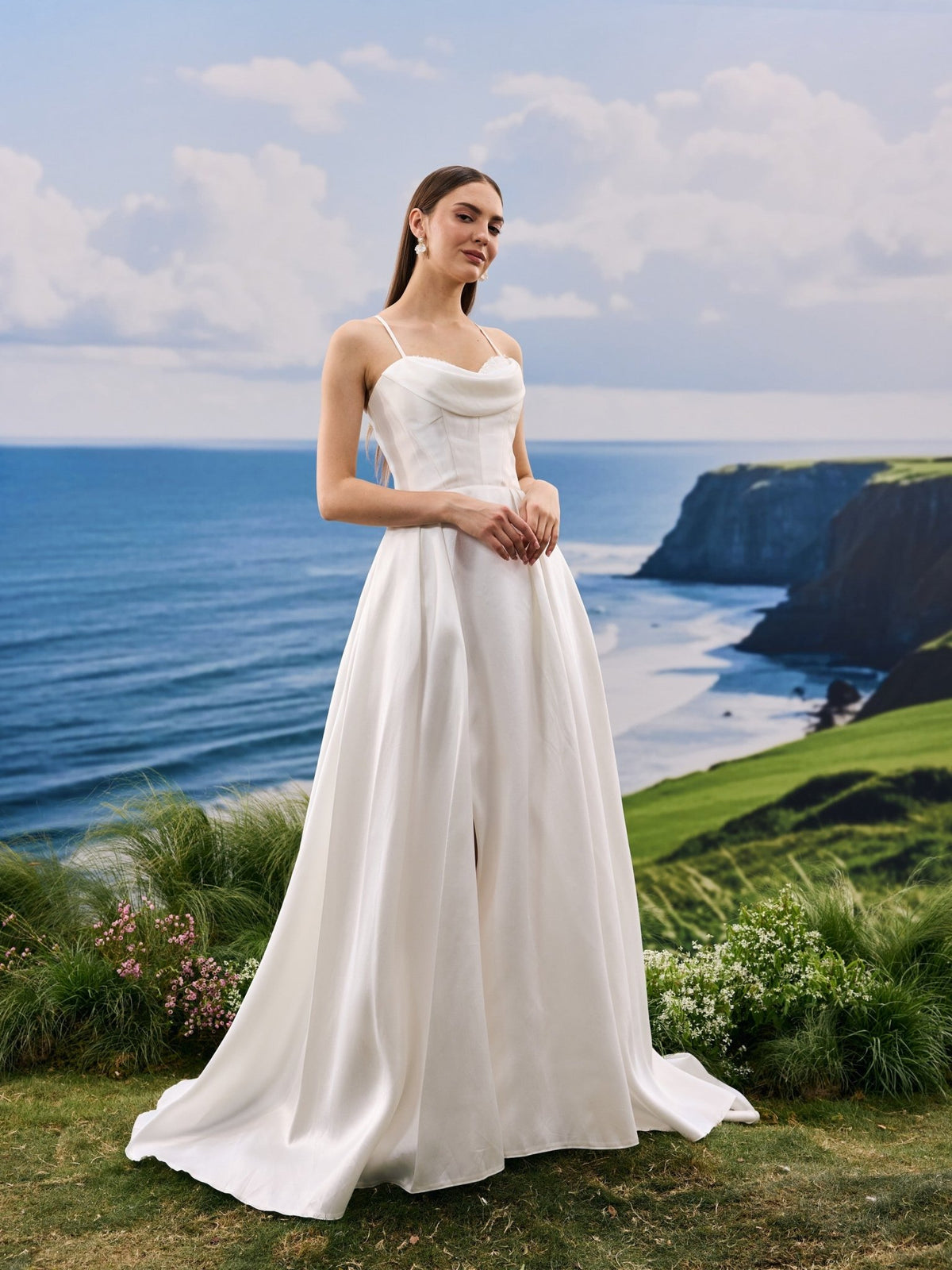 Helya wedding dress - bridal style view