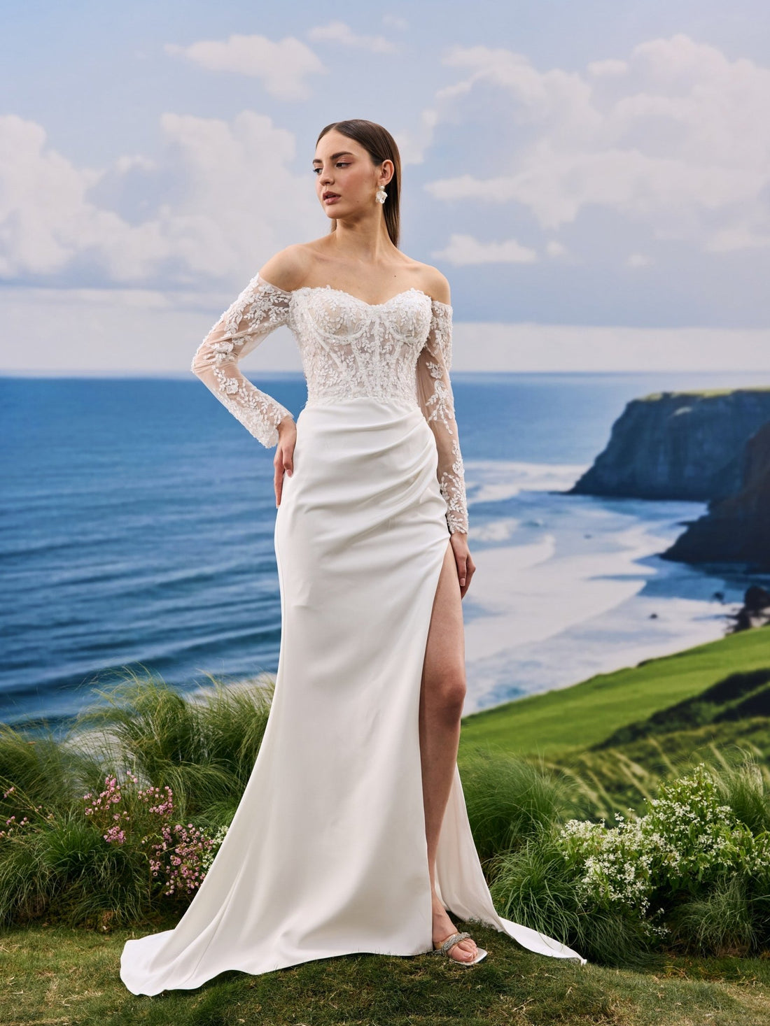 Luvina wedding dress - front view