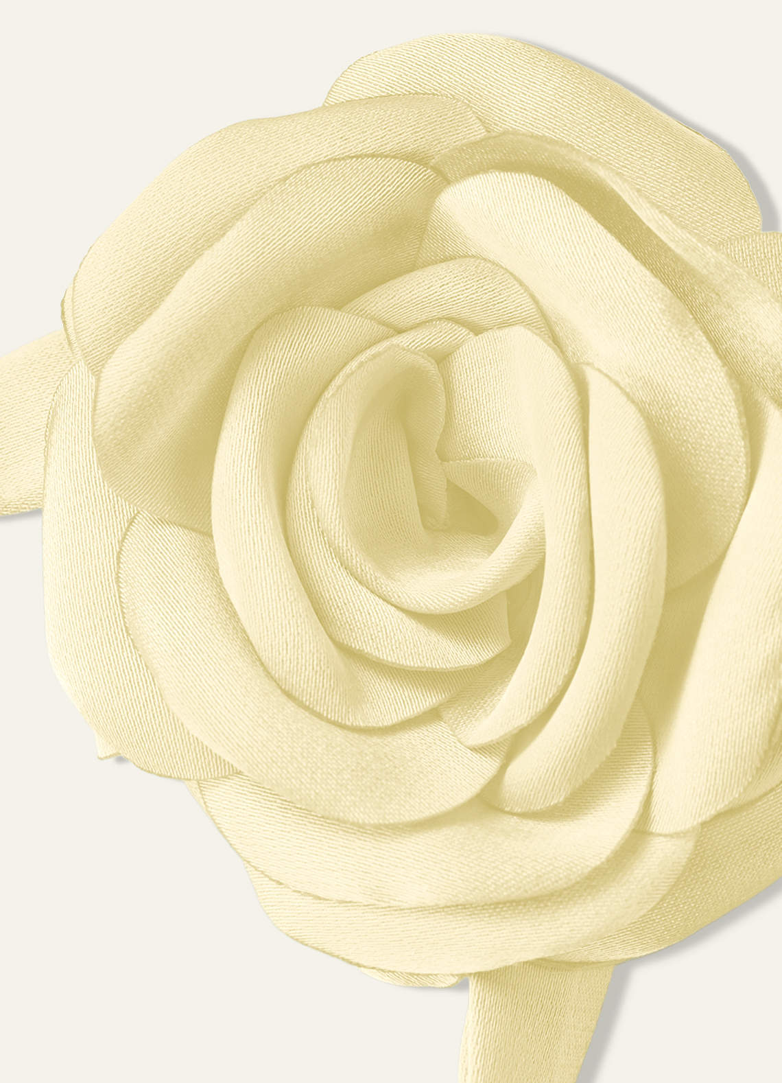Matching Color Chiffon Rose Flower Rope Necklace — Lemon Sorbet — 图 115/200