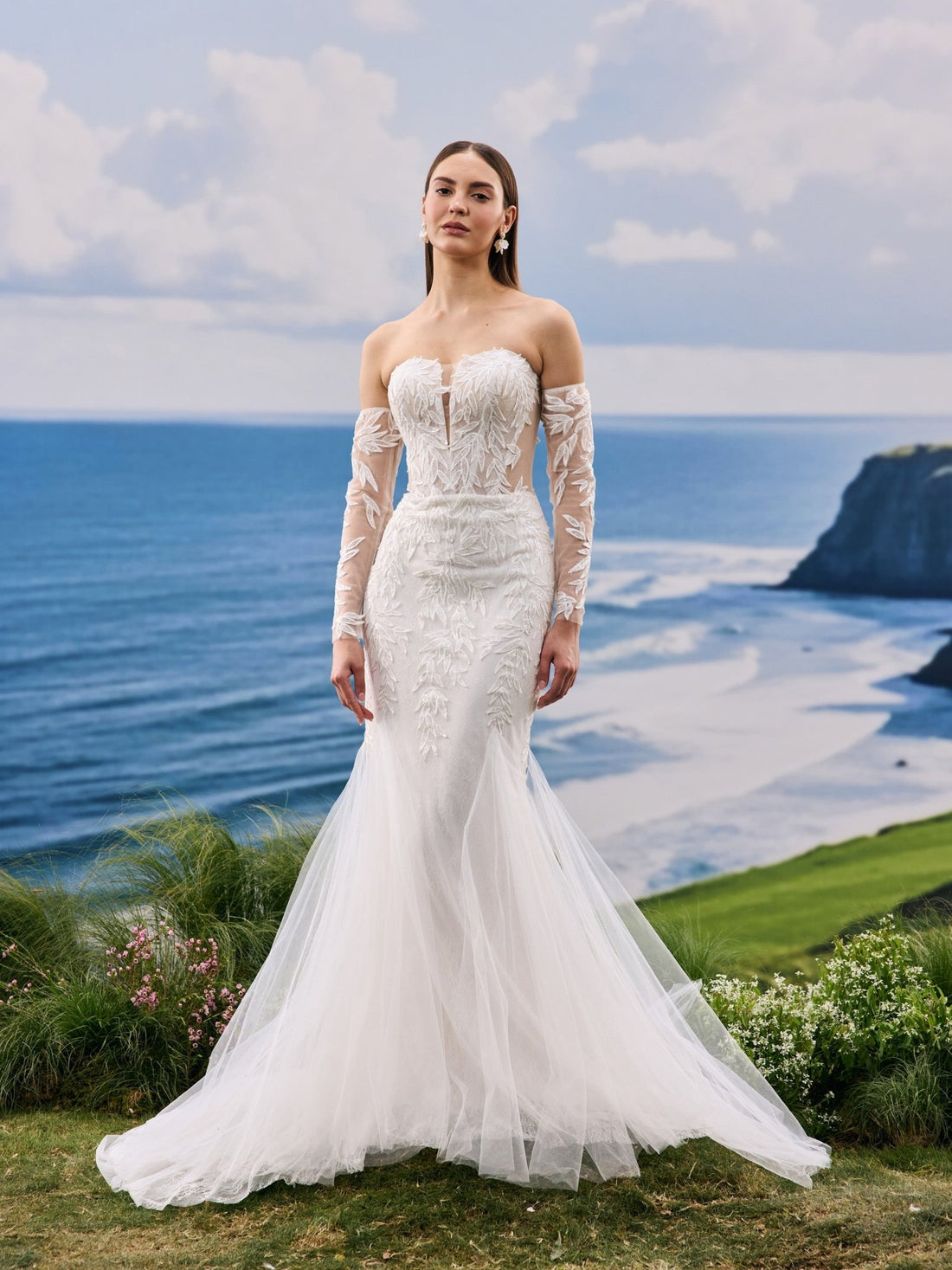 Mivelle wedding dress - front view