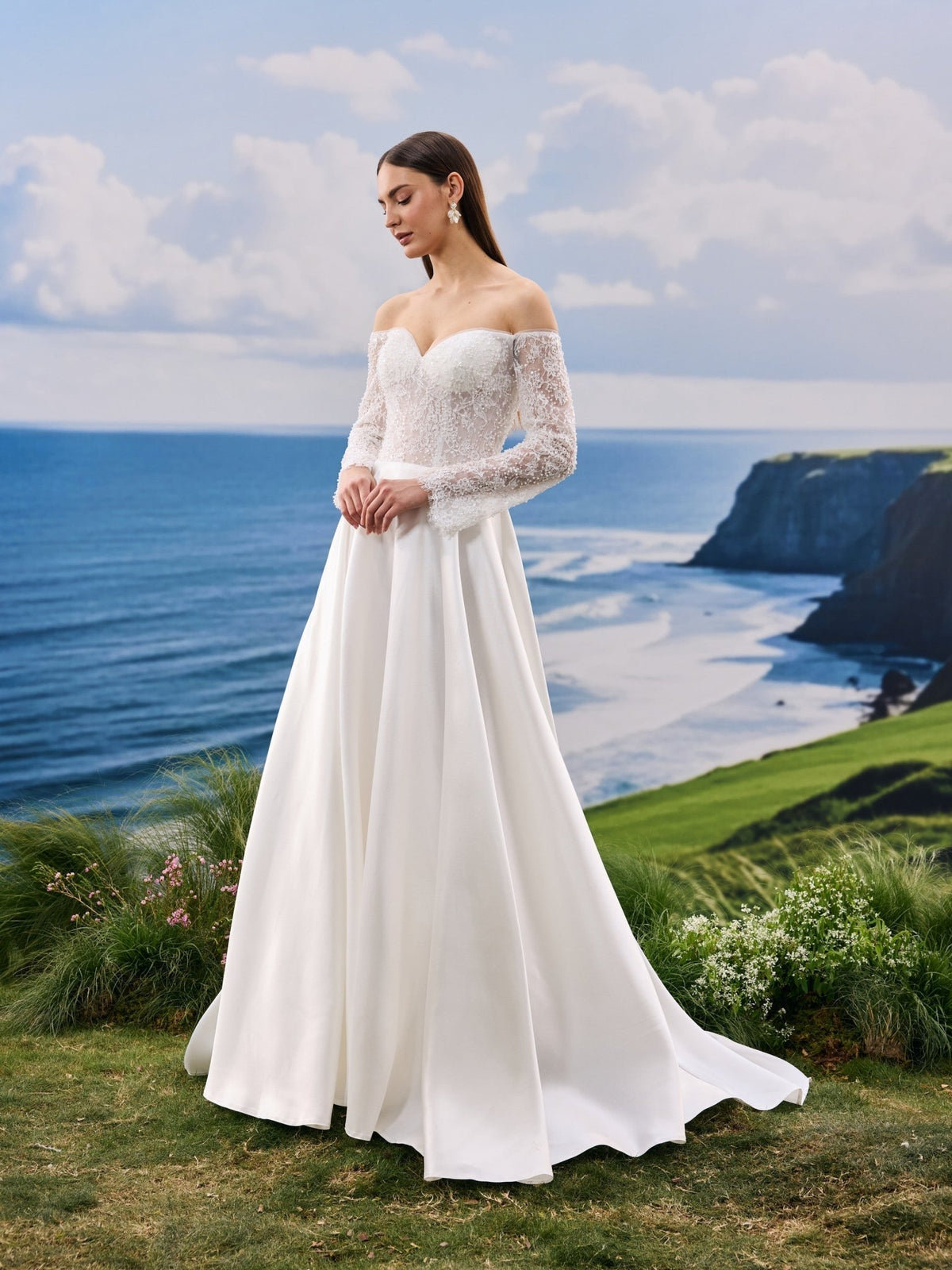 Novelle wedding dress - bridal style view