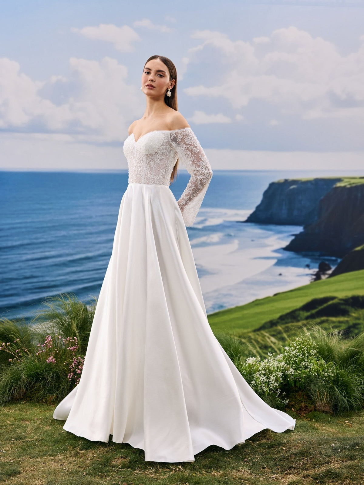 Novelle wedding dress - bridal style view