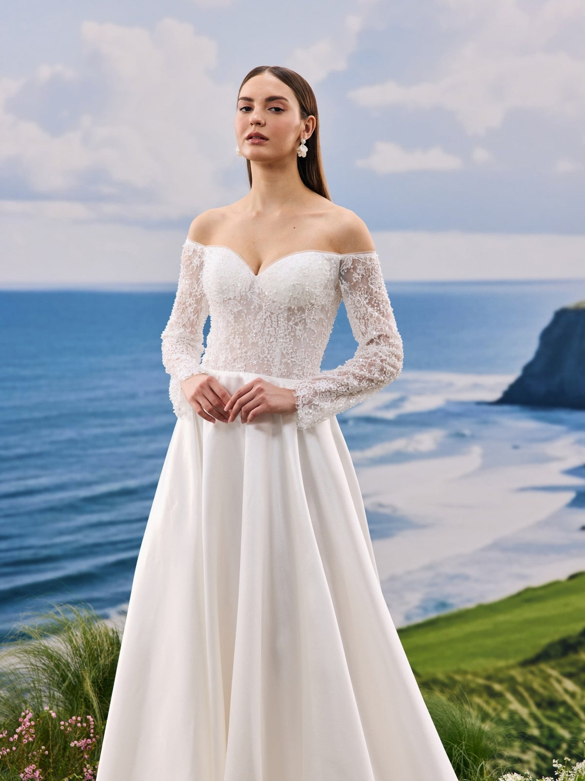 Novelle wedding dress - design detail