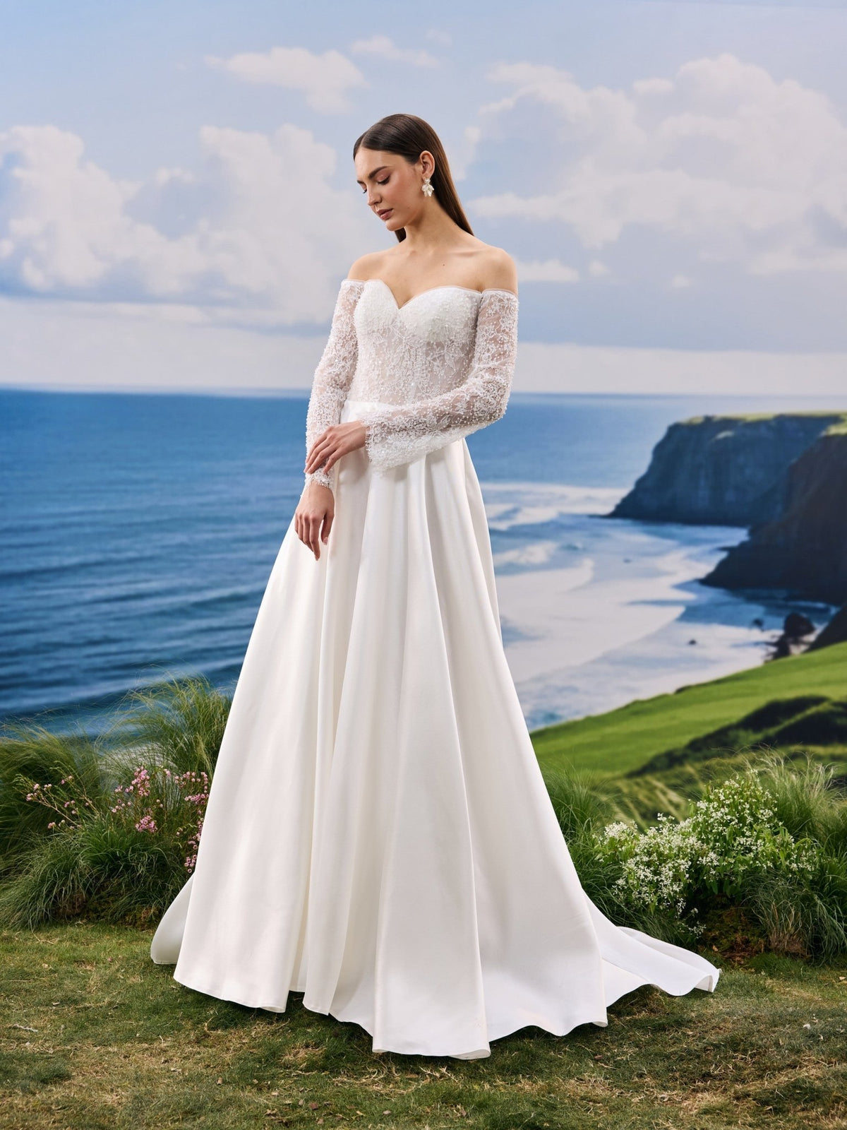 Novelle wedding dress - bridal style view
