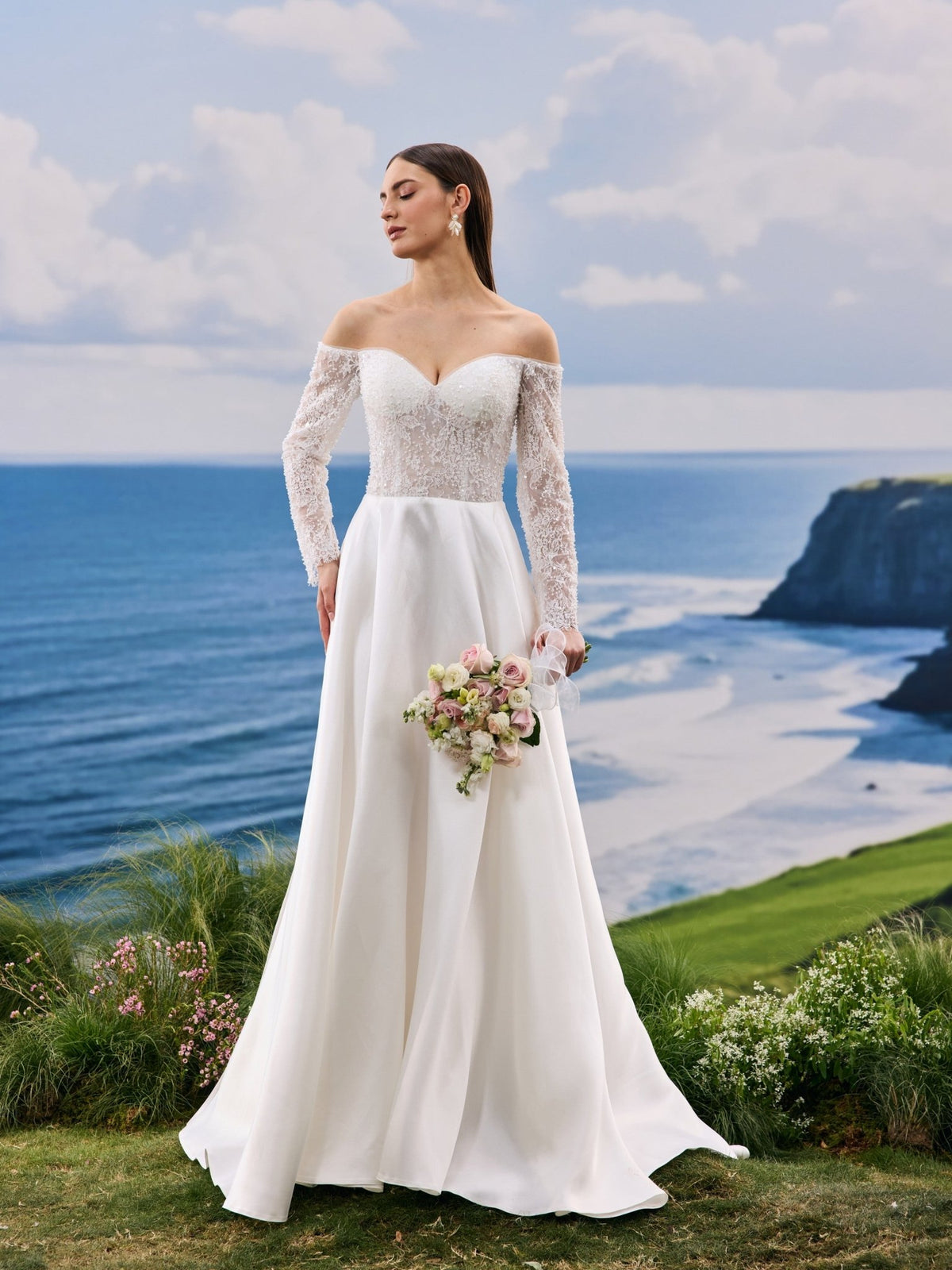 Novelle wedding dress - bridal style view