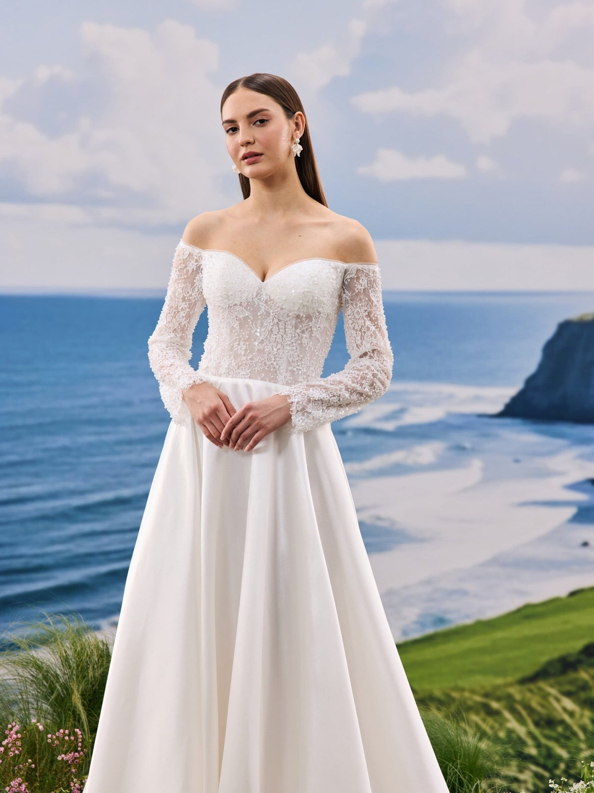 Novelle wedding dress - design detail