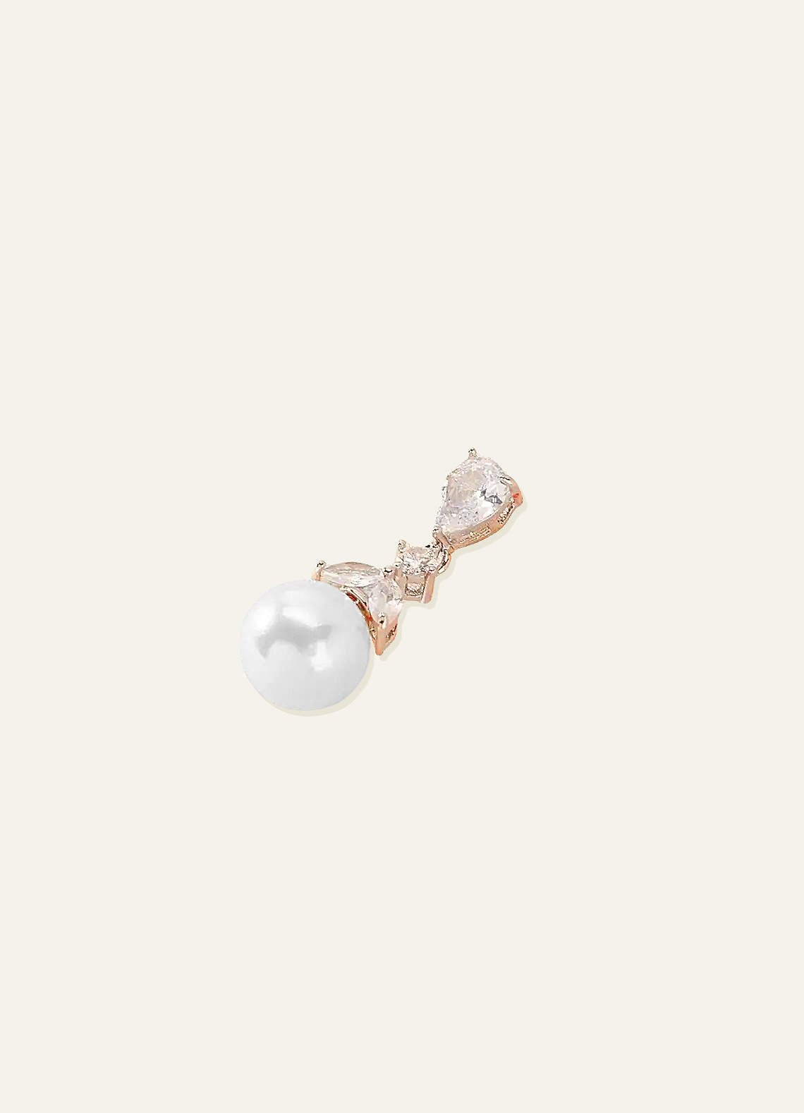 Ocean Pearl Earrings — rose gold — 图 4/12