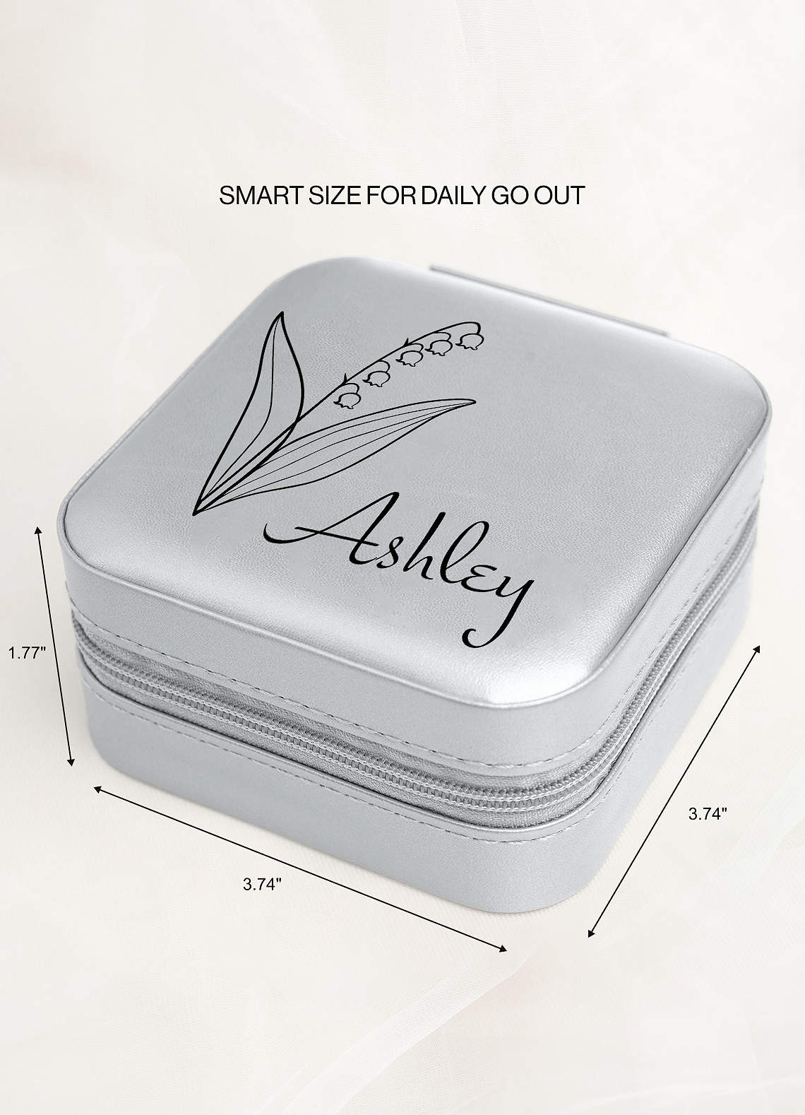Personalized Jewelry Case — Light Silver — 图 42/62