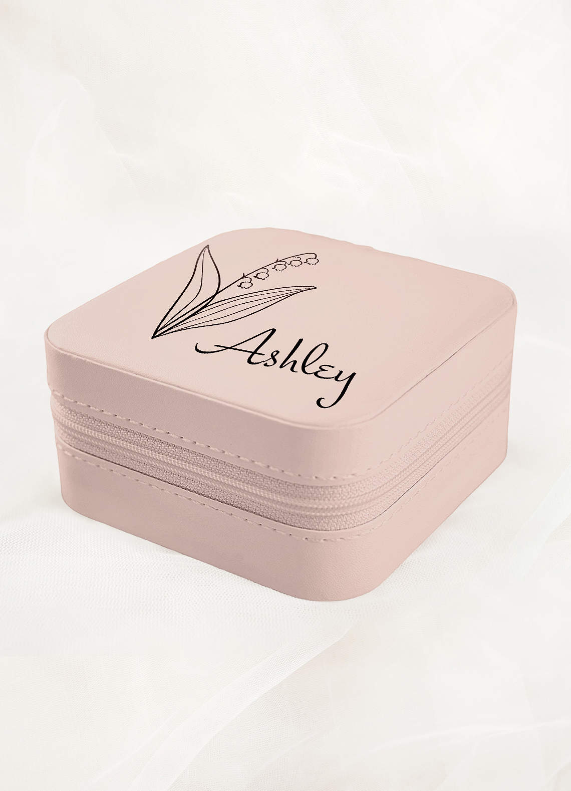 Personalized Jewelry Case — Blushing Pink — 图 56/62