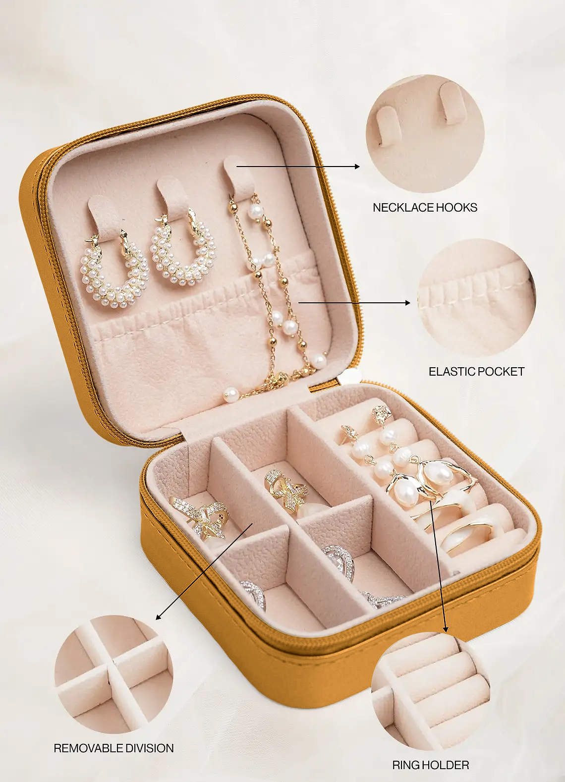 Personalized Jewelry Case — butterscotch — 图 28/62