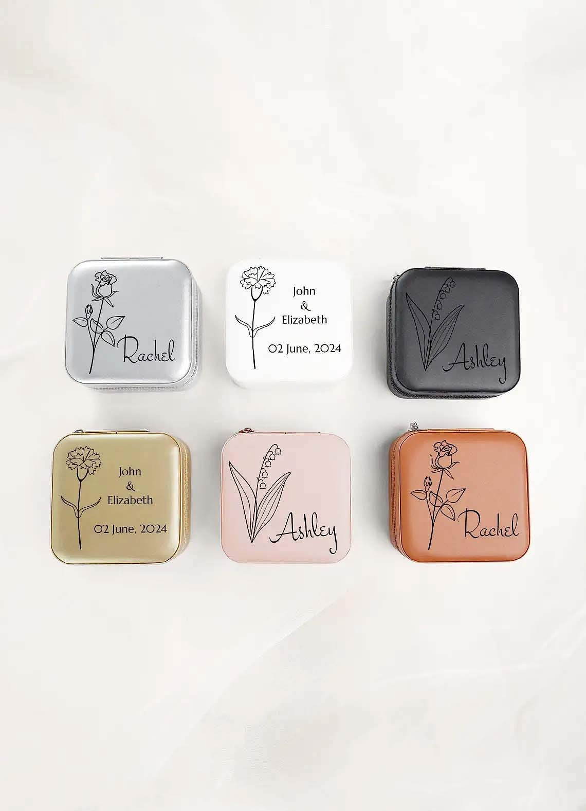 Personalized Jewelry Case — Gold — 图 57/62