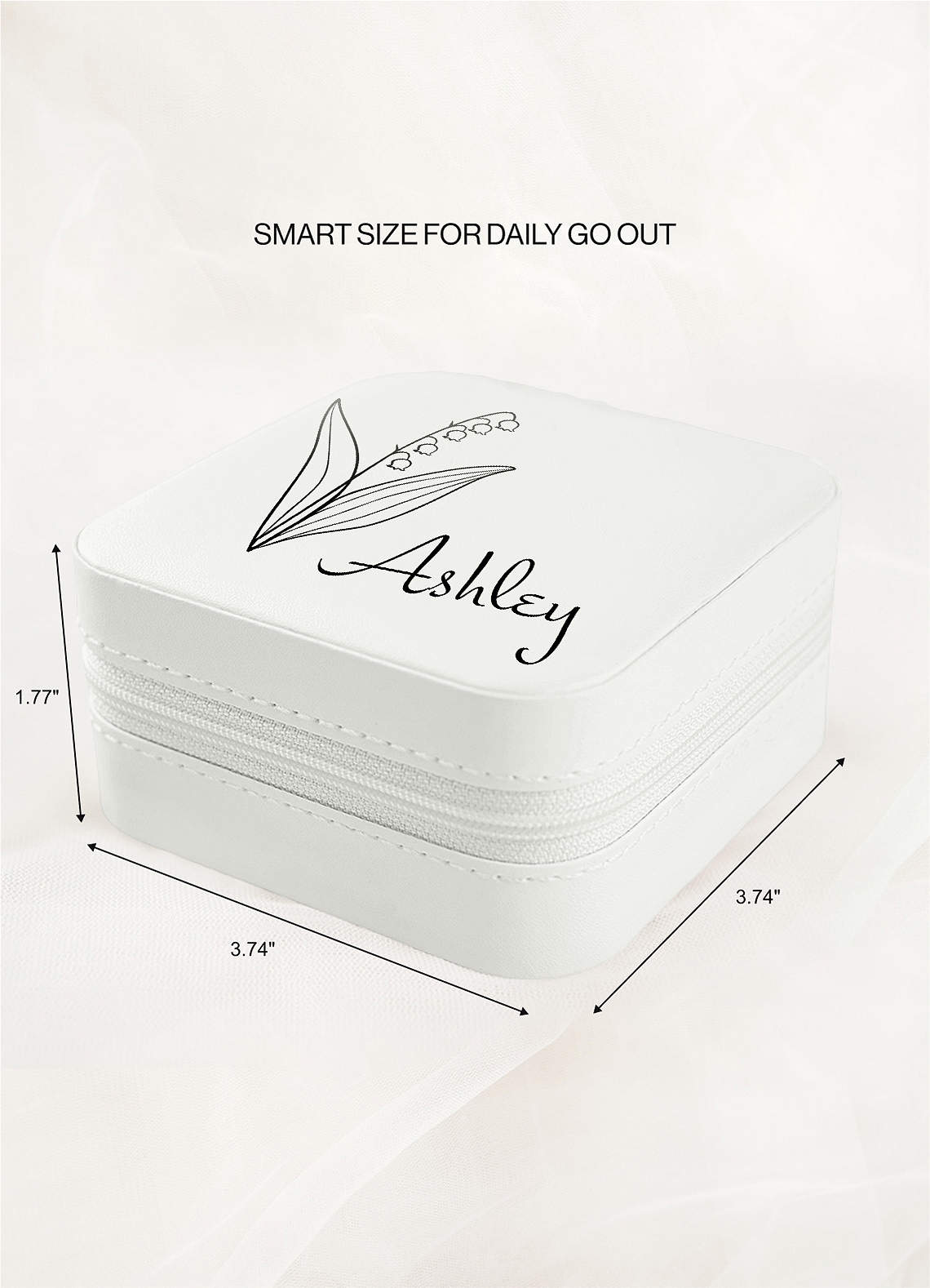 Personalized Jewelry Case — ivory — 图 35/62