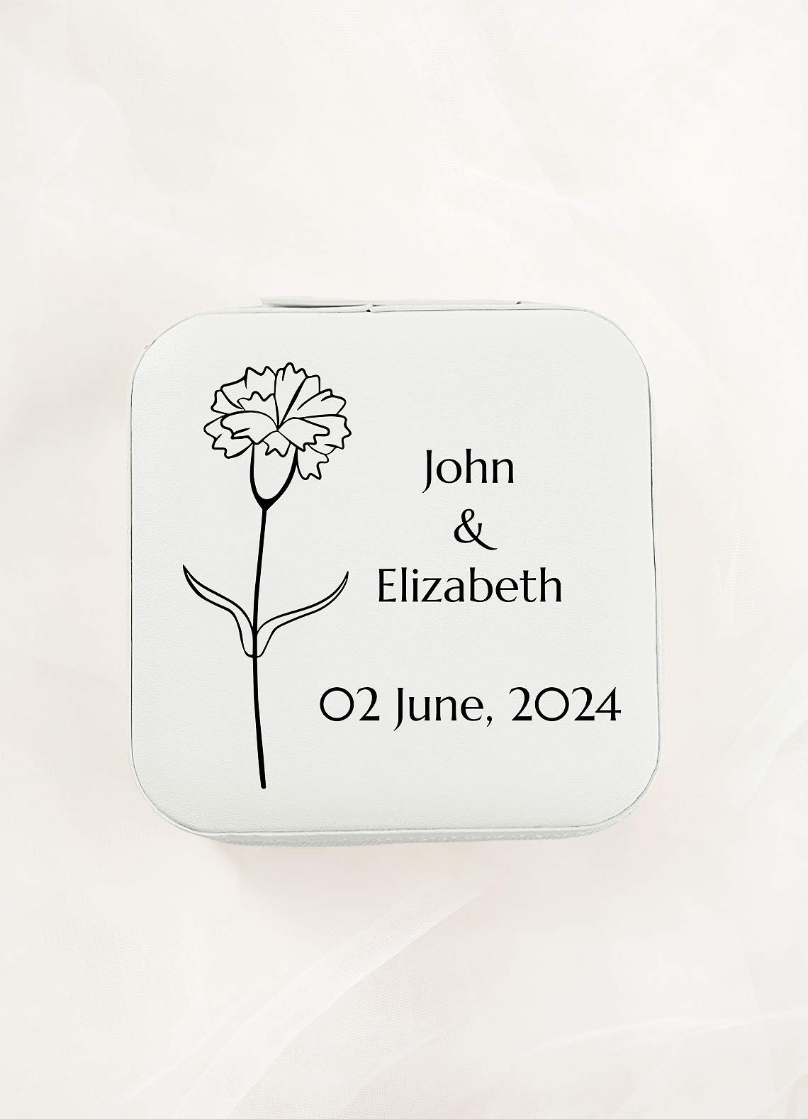 Personalized Jewelry Case — ivory — 图 41/62