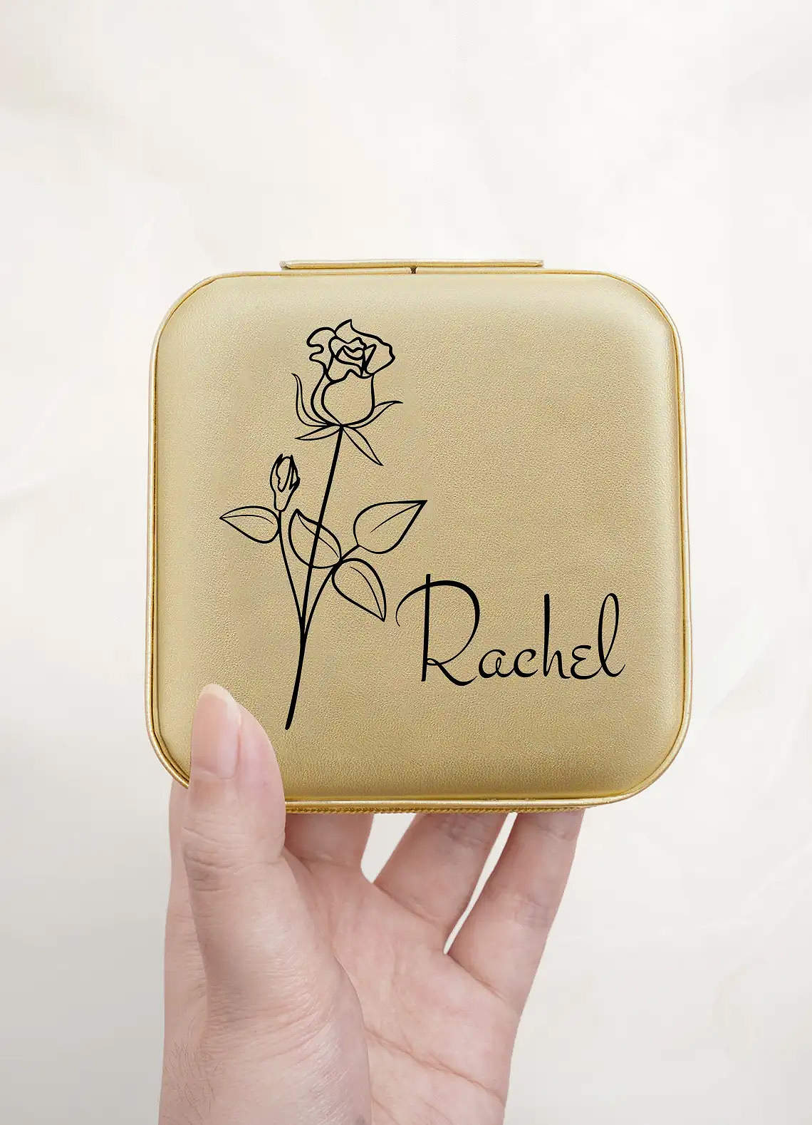 Personalized Jewelry Case — Gold — 图 39/62