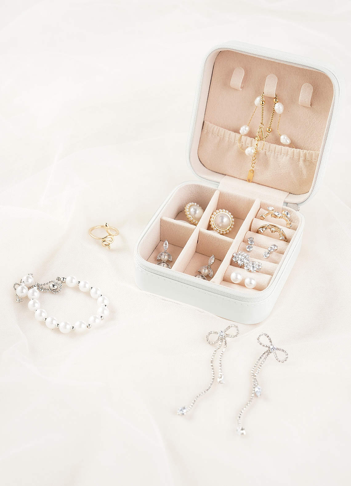 Personalized Jewelry Case — ivory — 图 17/62