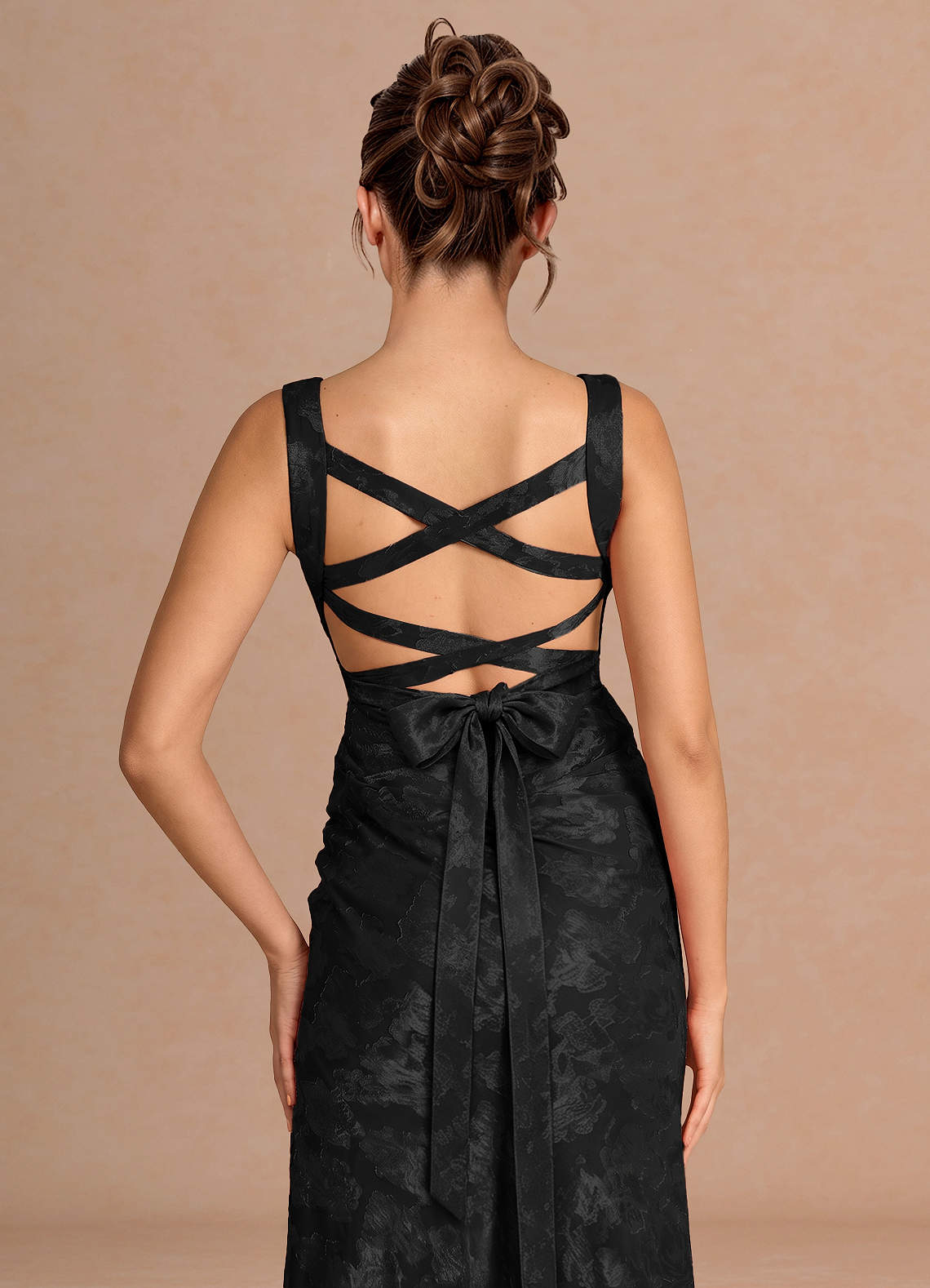 Rosalie Black Maxi Dress