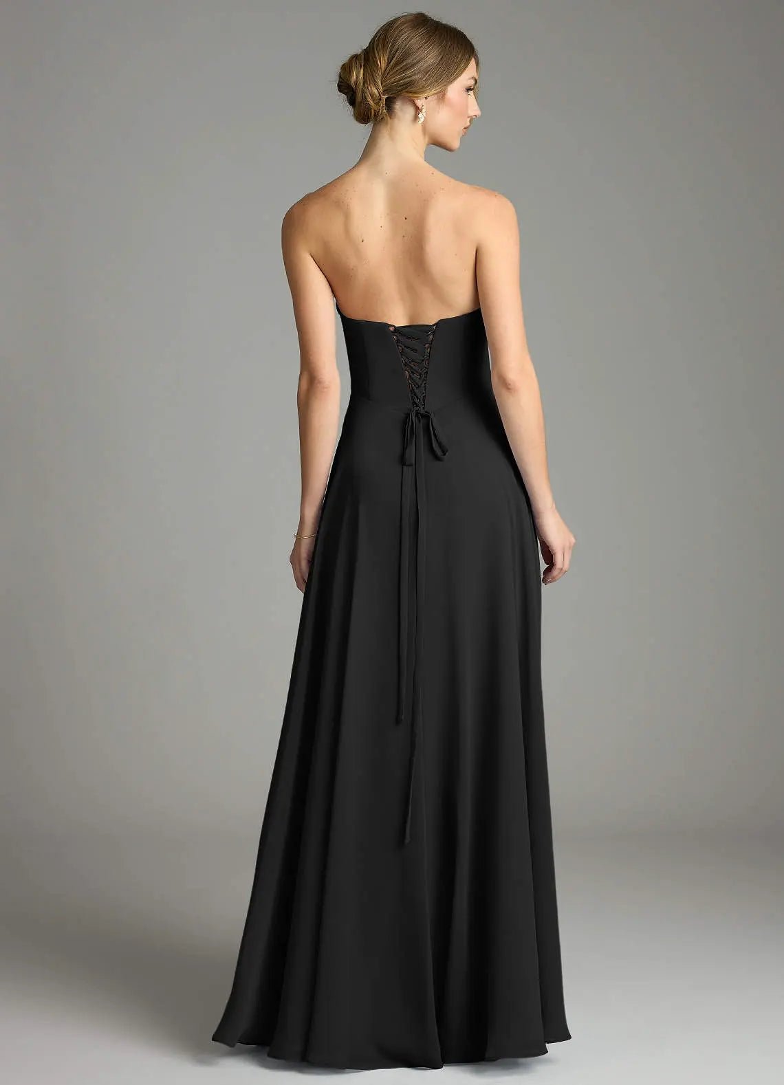Ayla A-Line V-Neck Chiffon Bridesmaid Dress