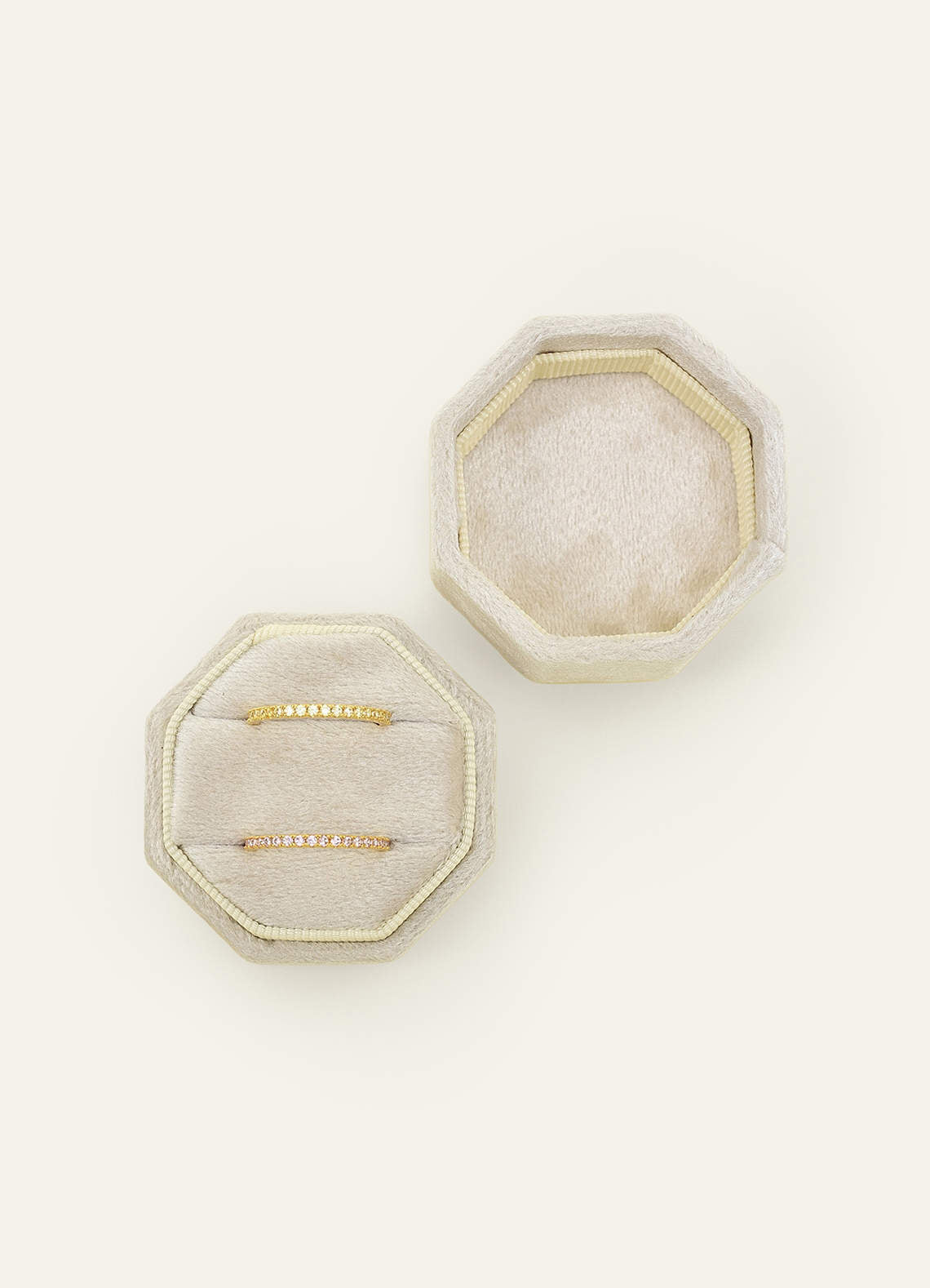 Wedding Day Velvet Ring Box — Apricot — 图 36/132