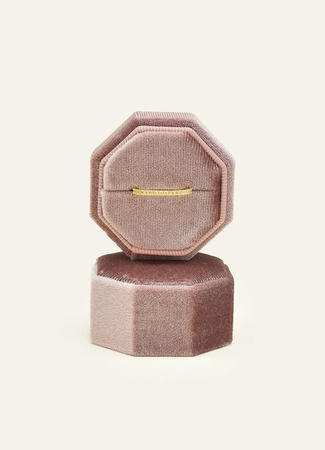 Wedding Day Velvet Ring Box — Dusty Pink — 图 88/132