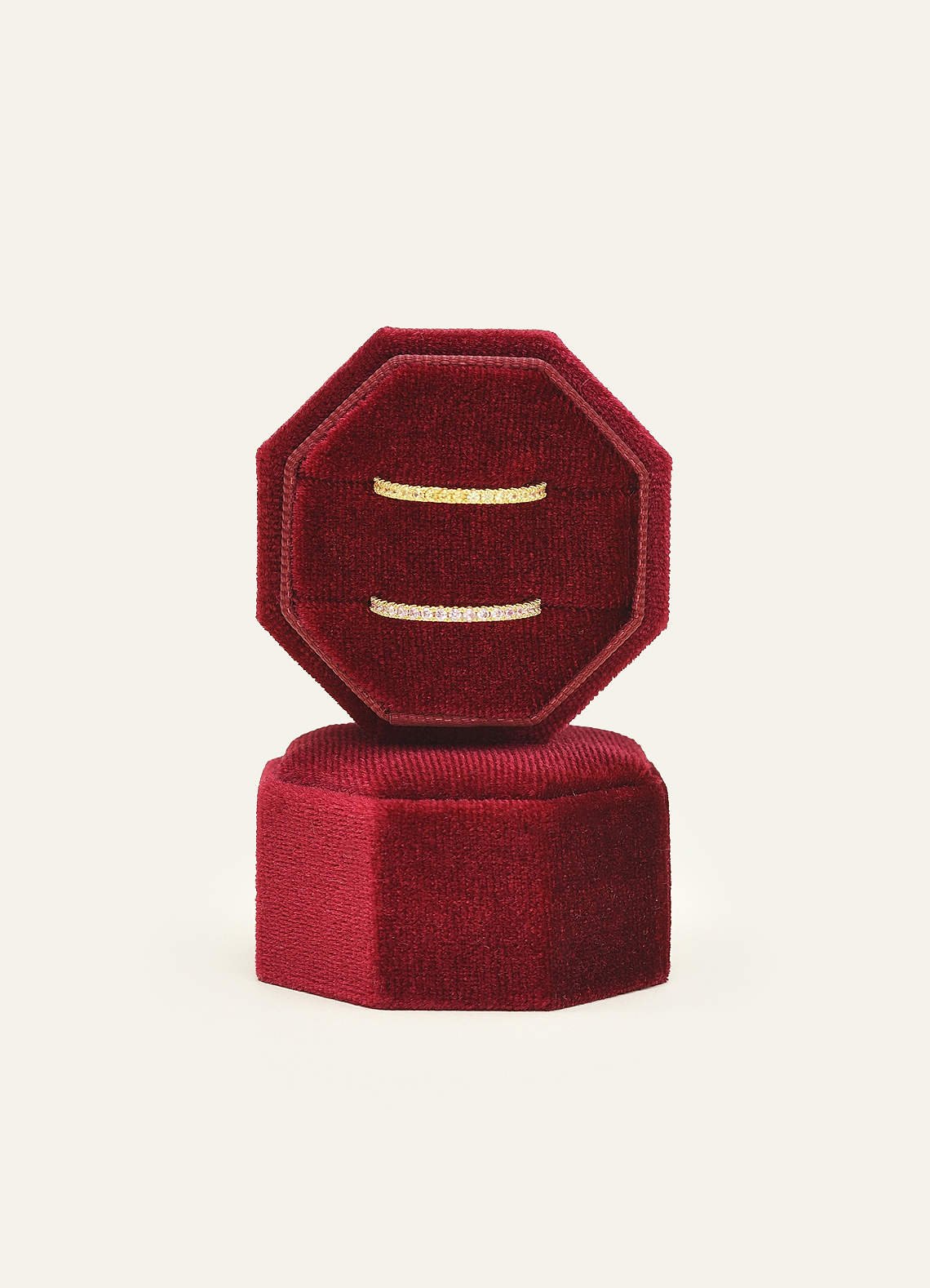 Wedding Day Velvet Ring Box — Red — 图 77/132