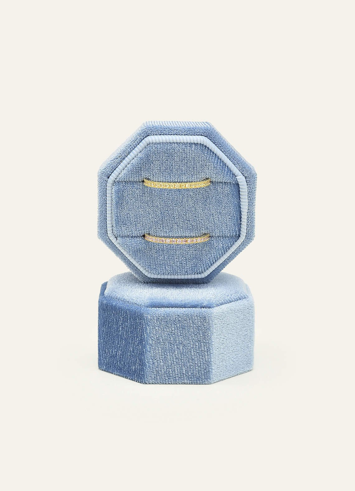 Wedding Day Velvet Ring Box — Blue — 图 73/132