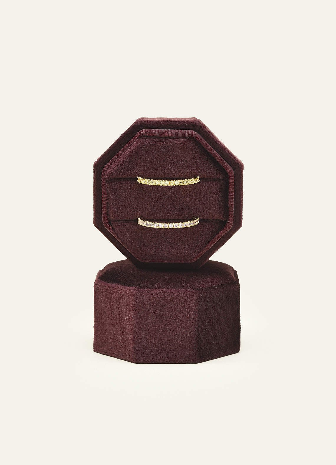 Wedding Day Velvet Ring Box — Maroon — 图 87/132