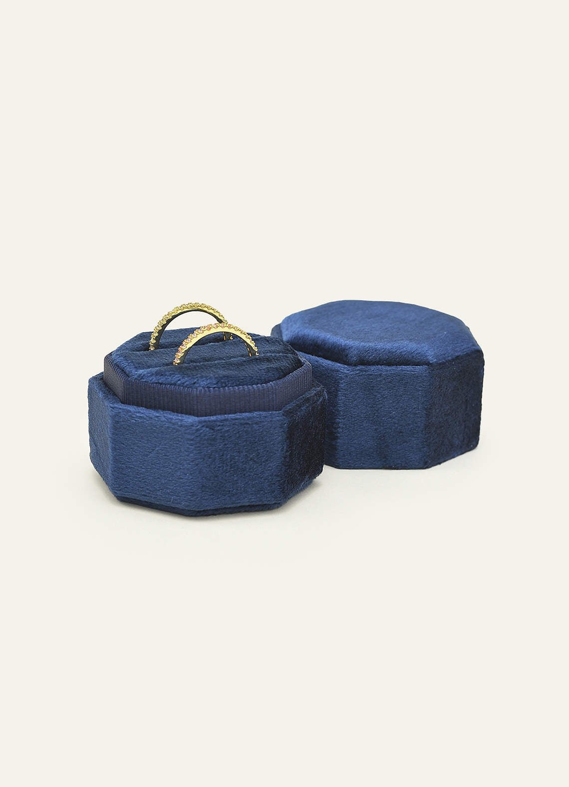 Wedding Day Velvet Ring Box — Dark Blue — 图 67/132