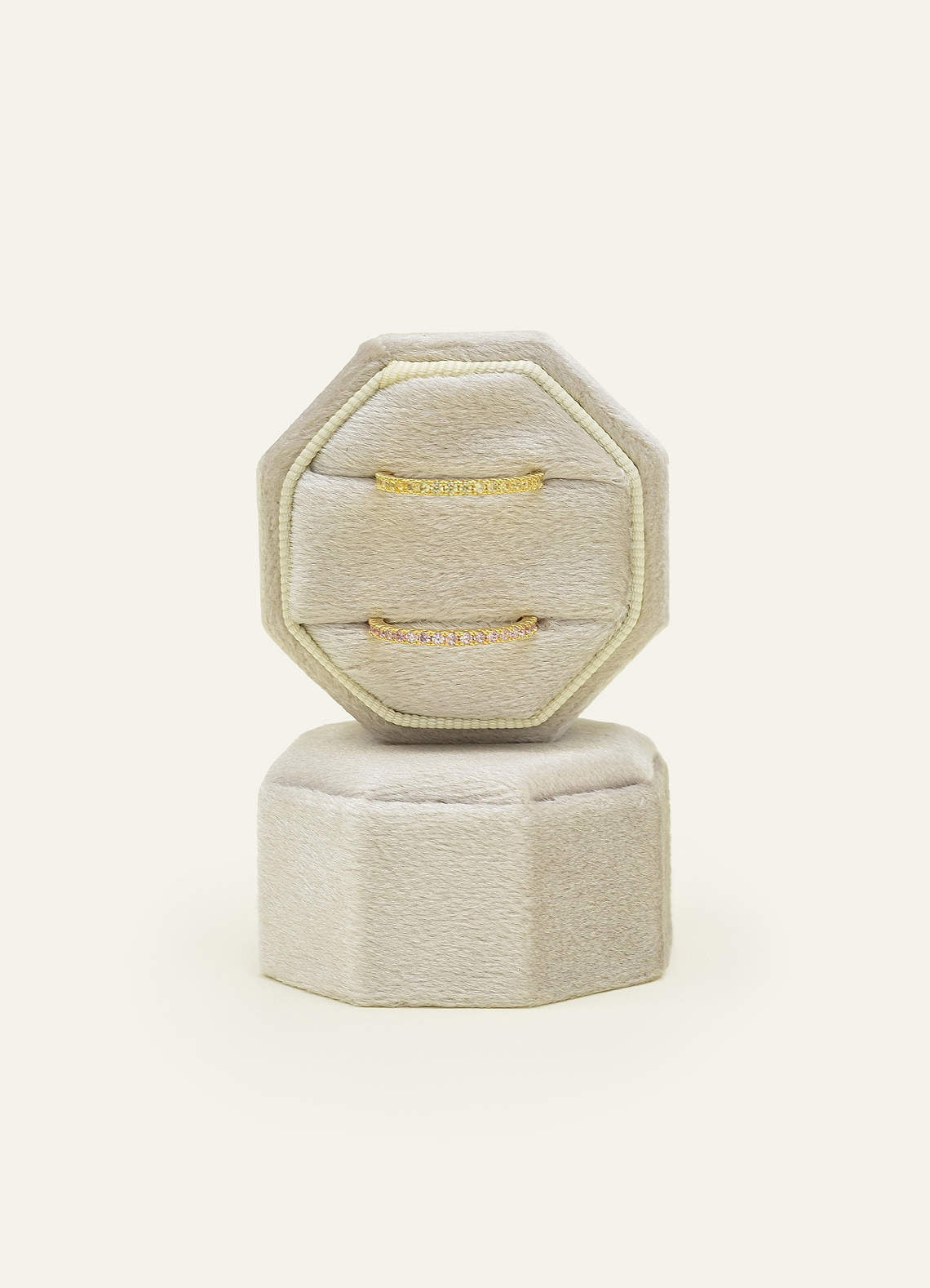 Wedding Day Velvet Ring Box — Apricot — 图 81/132
