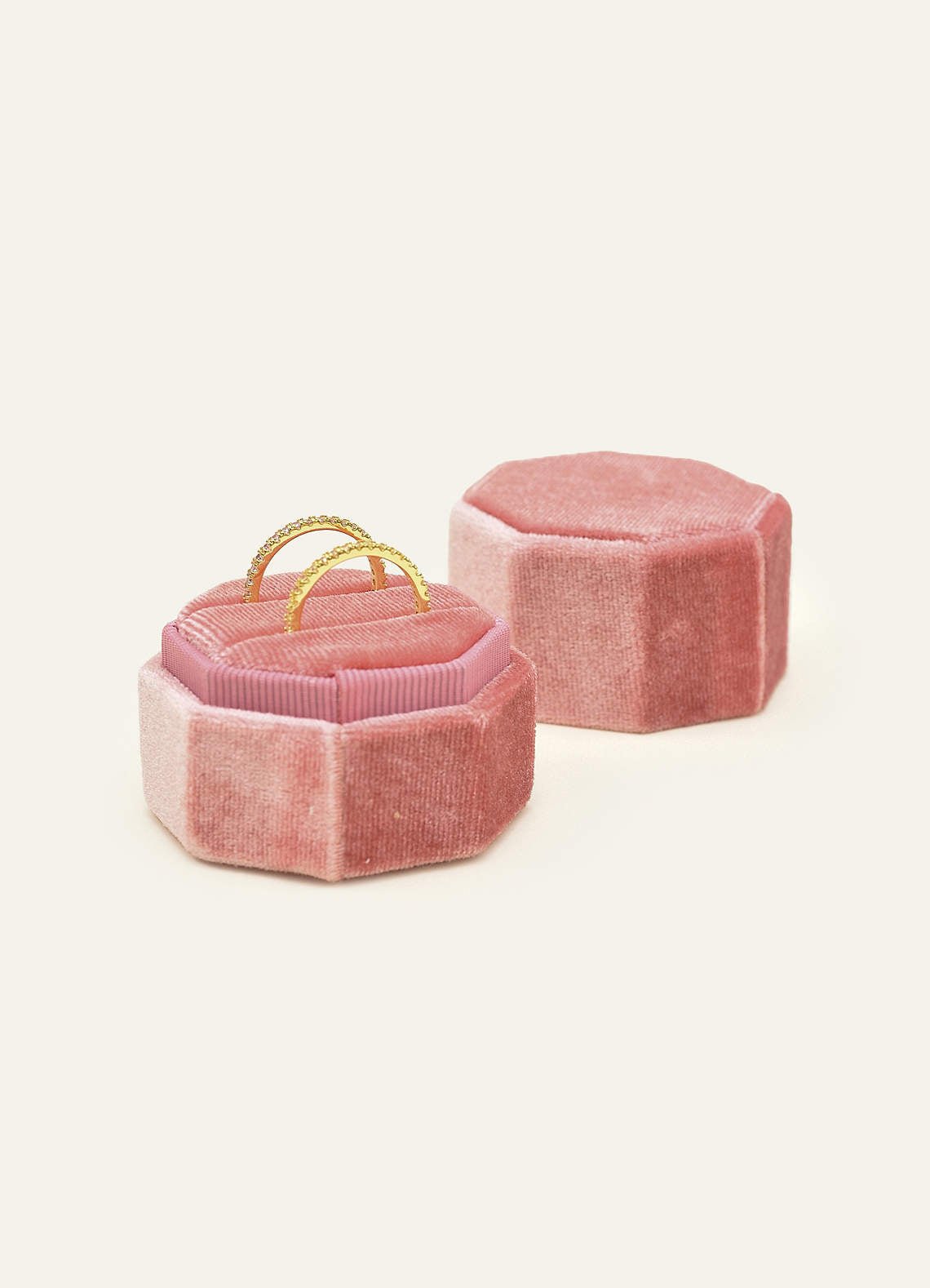 Wedding Day Velvet Ring Box — Powder Pink — 图 52/132